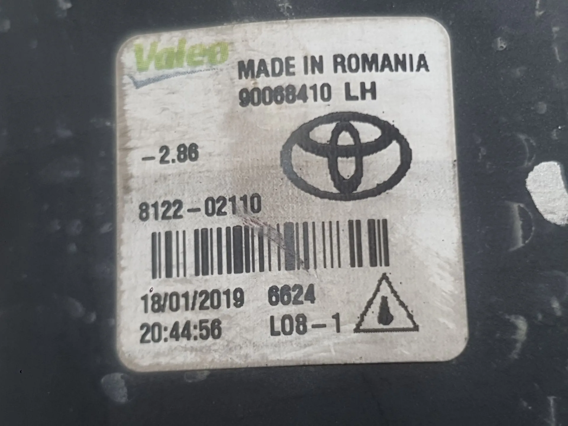 Faro Antiniebla Izquierdo para Toyota Aygo (_B4_)