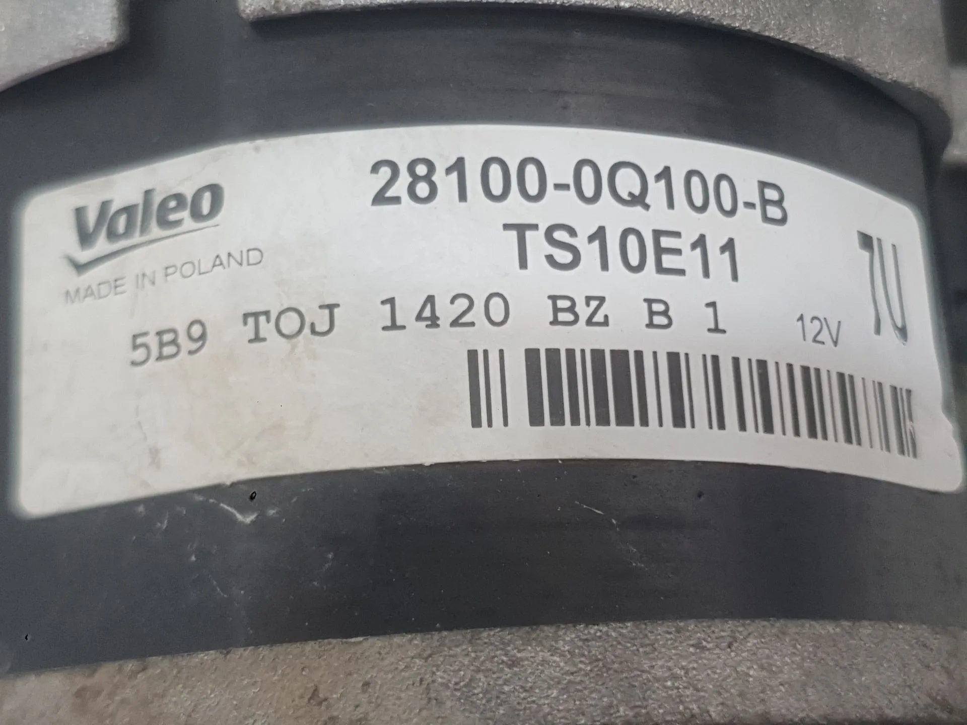Motor Arranque para Toyota Aygo (_B4_)