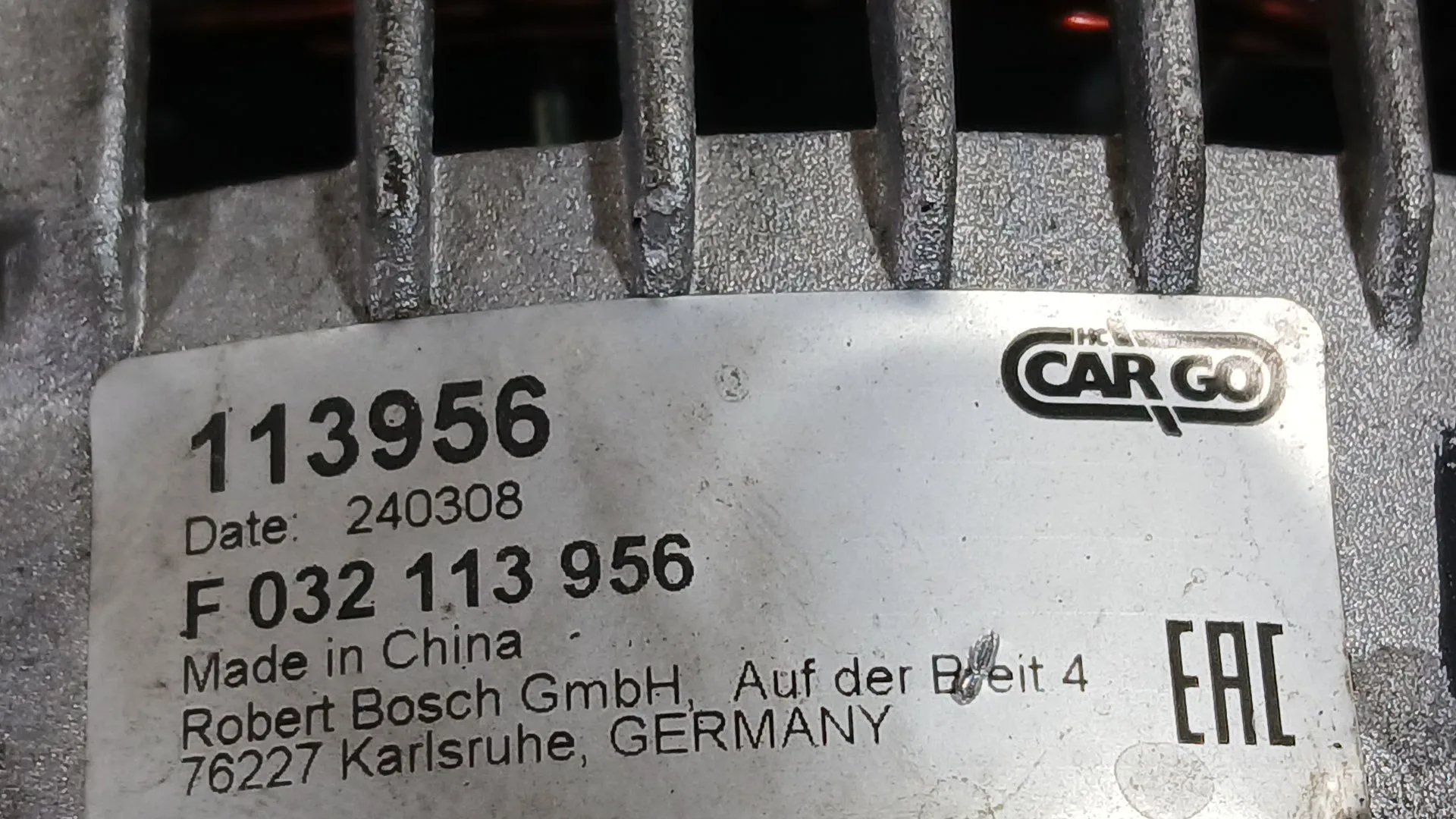 Alternador para Opel Astra H Gtc (A04)