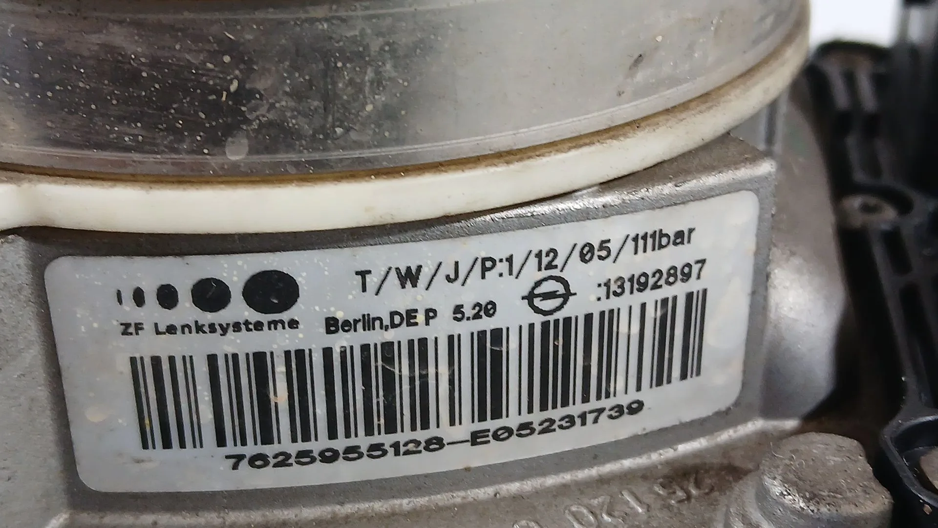Bomba Direccion Electrica para Opel Astra H Gtc (A04)