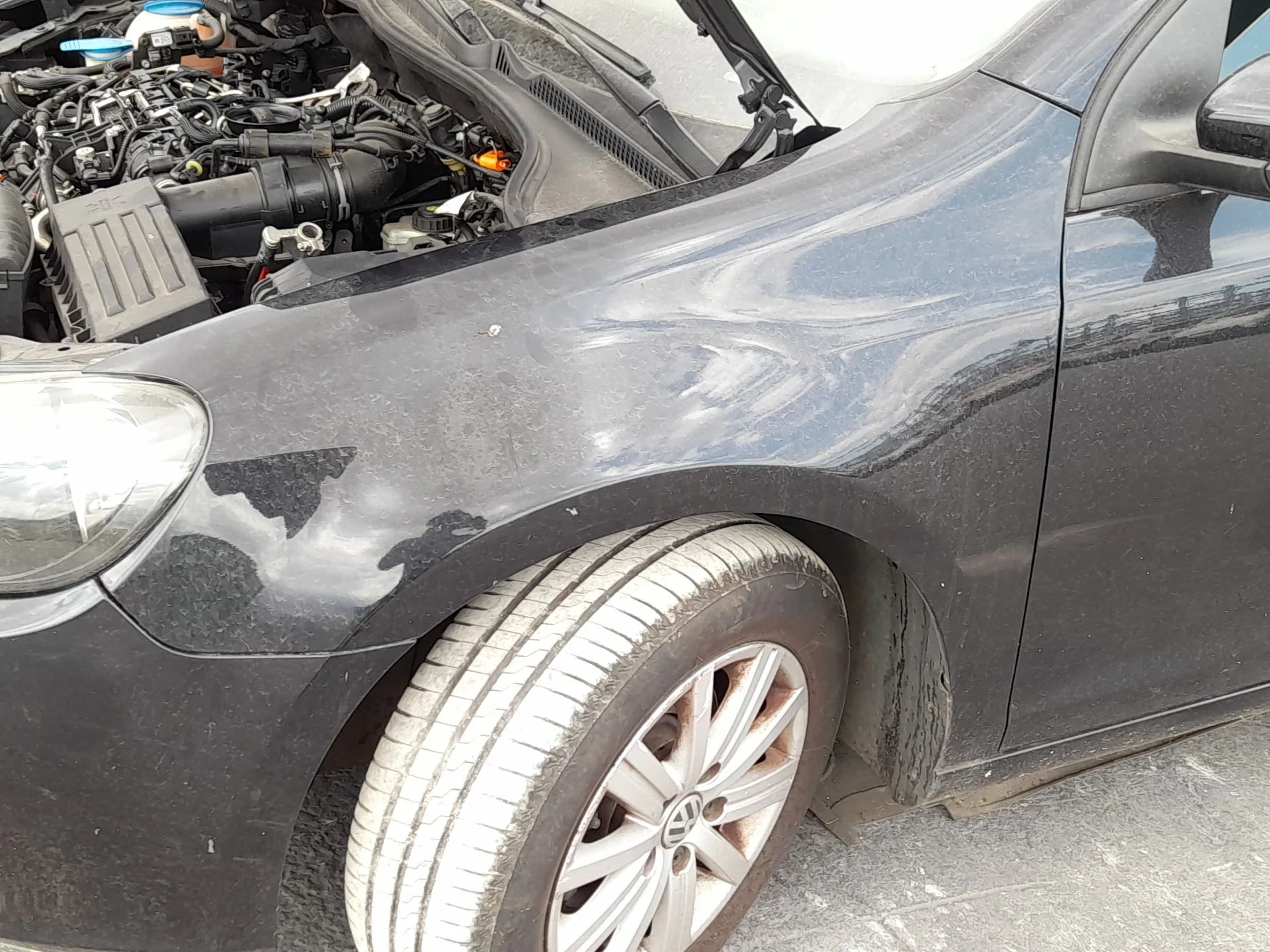 Aleta Delantera Izquierda para Volkswagen Golf Vi (5K1)