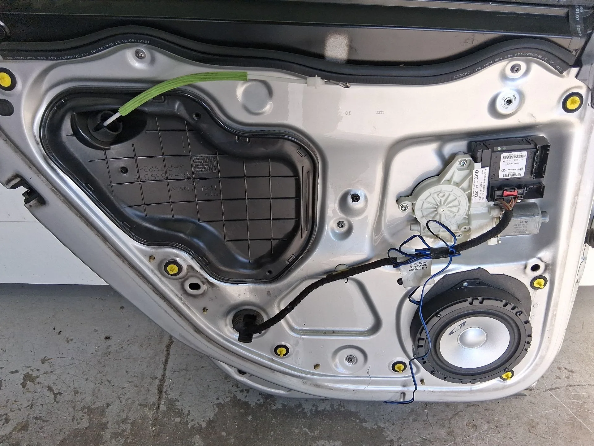 Elevalunas Trasero Izquierdo para Audi A3 Sportback (8Pa)