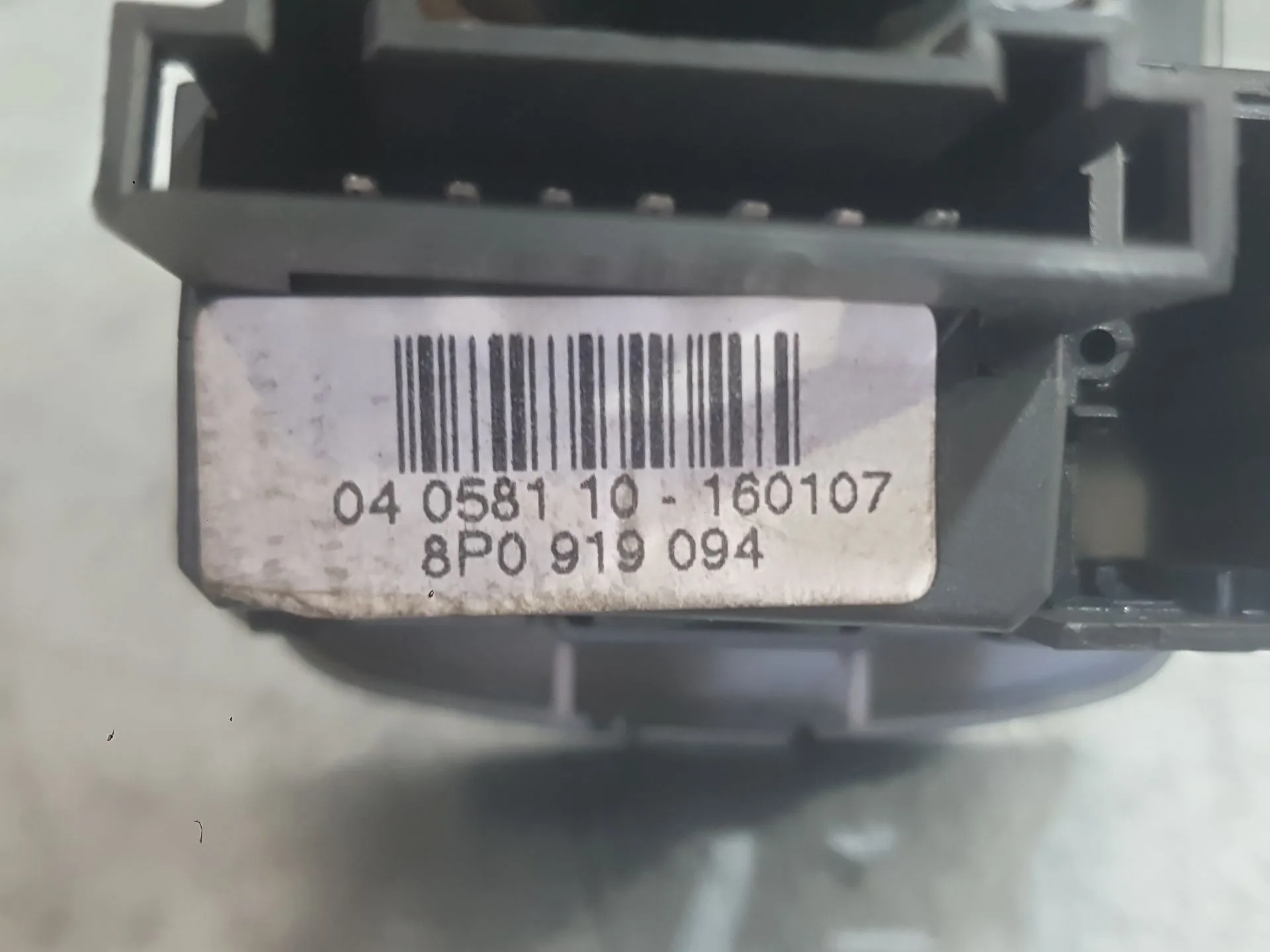 Mando Luces para Audi A3 Sportback (8Pa)