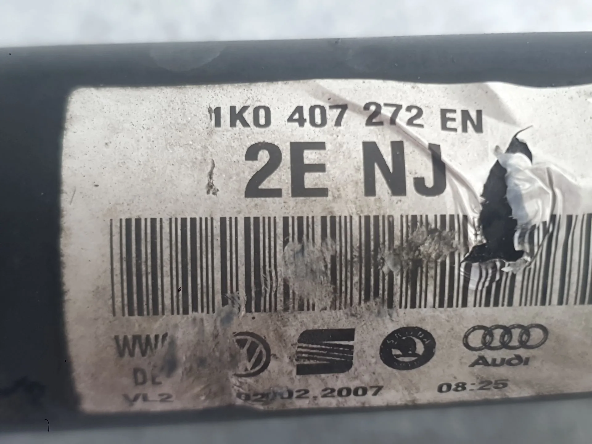 Transmision Delantera Derecha para Audi A3 Sportback (8Pa)