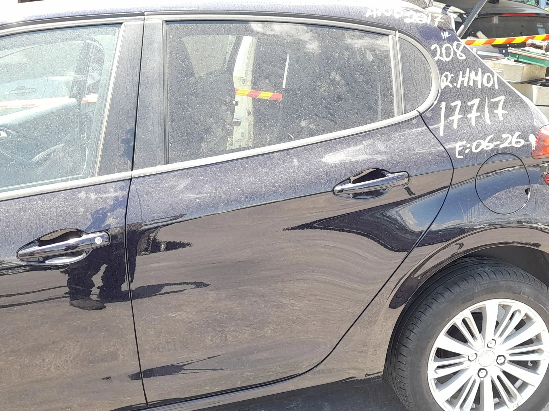 Puerta Trasera Izquierda para Peugeot 208 I (Ca_, Cc_)