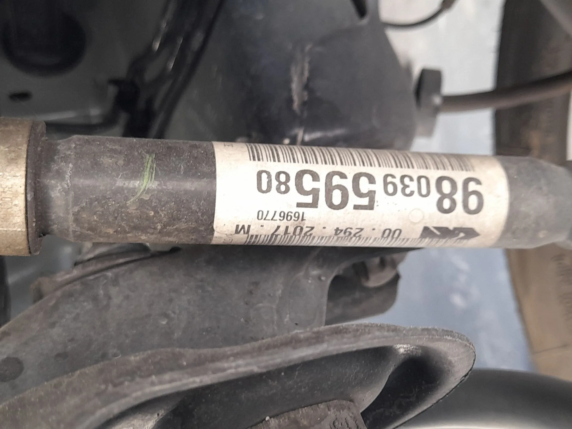 Transmision Delantera Izquierda para Peugeot 208 I (Ca_, Cc_)