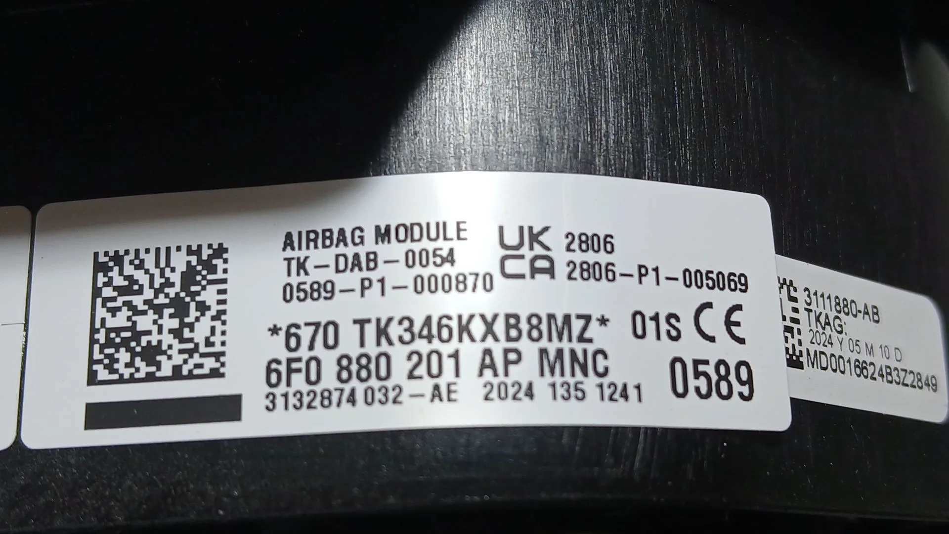 Airbag Delantero Izquierdo para Seat Ibiza V (Kj1, Kjg)