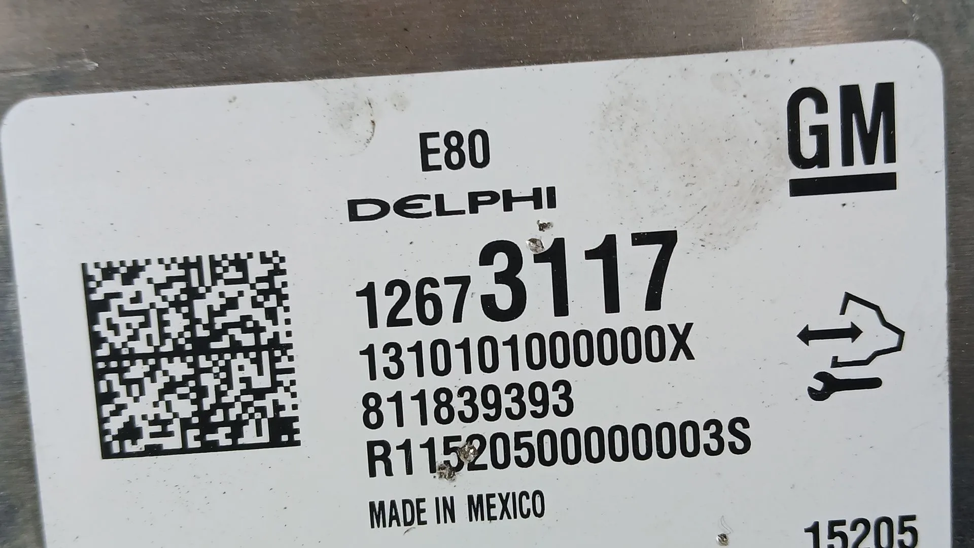 Centralita Motor Uce para Opel Astra K (B16)
