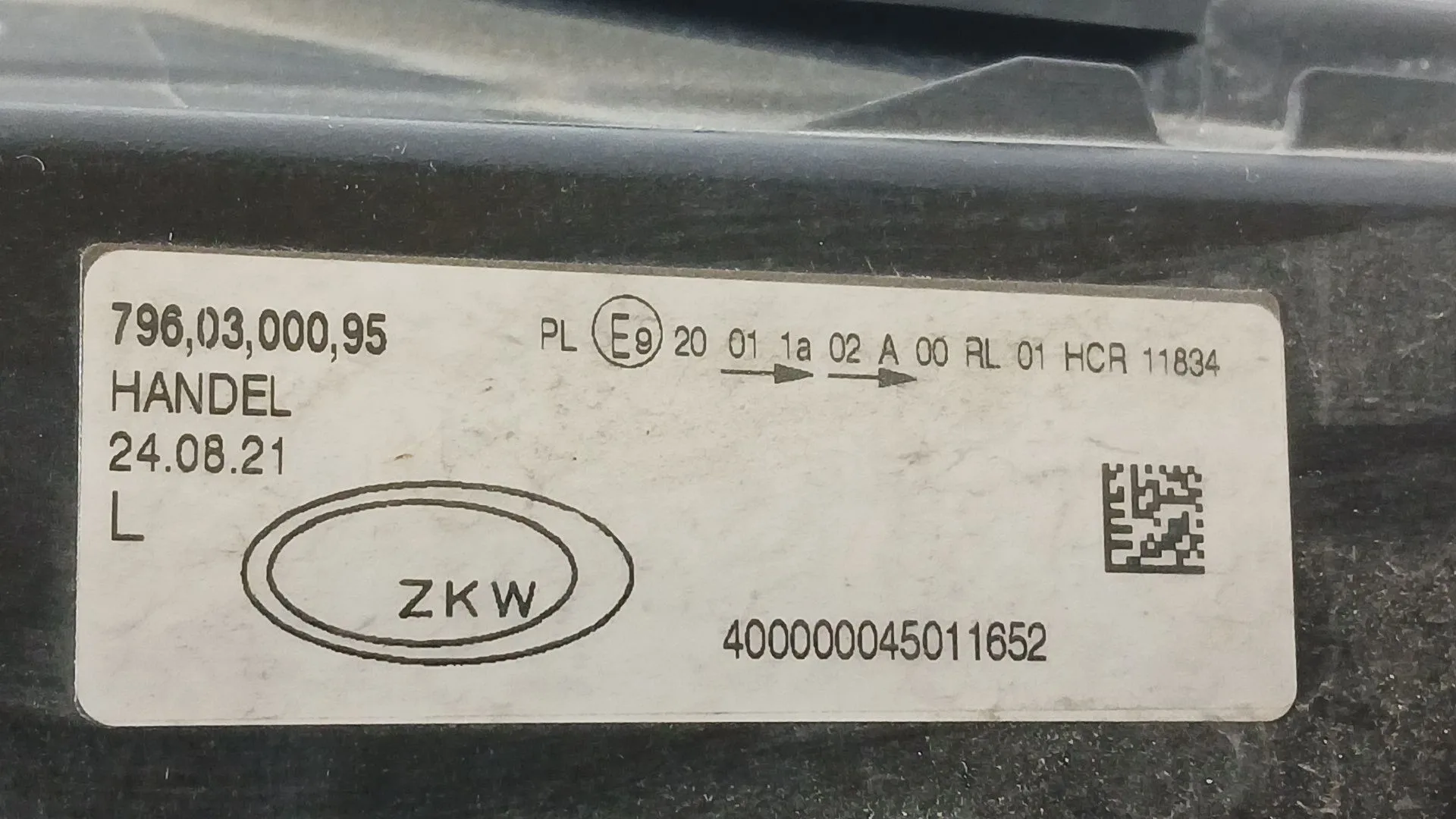 Faro Izquierdo para Opel Astra K (B16)