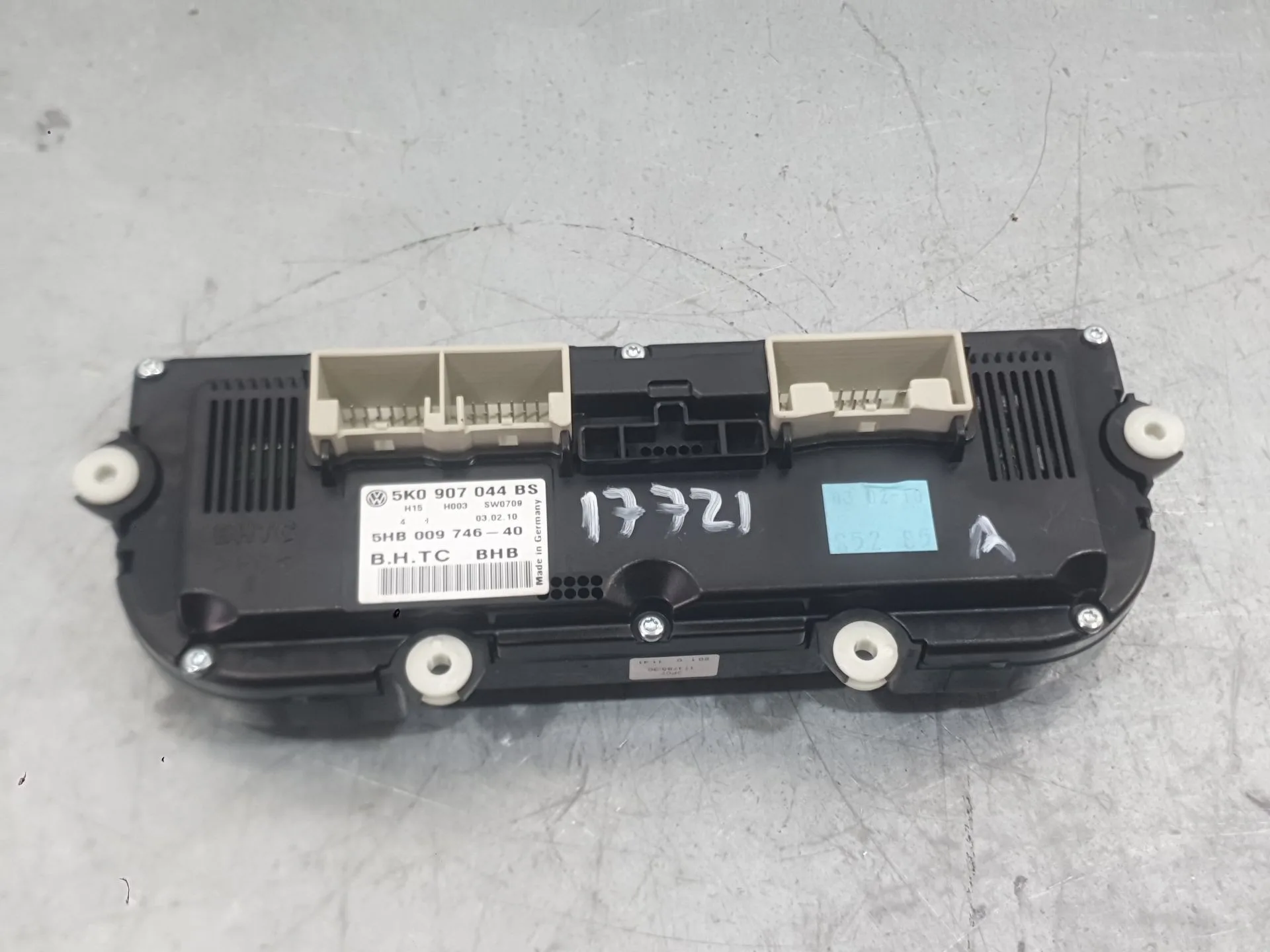 Mando Climatizador para Volkswagen Golf Vi (5K1)