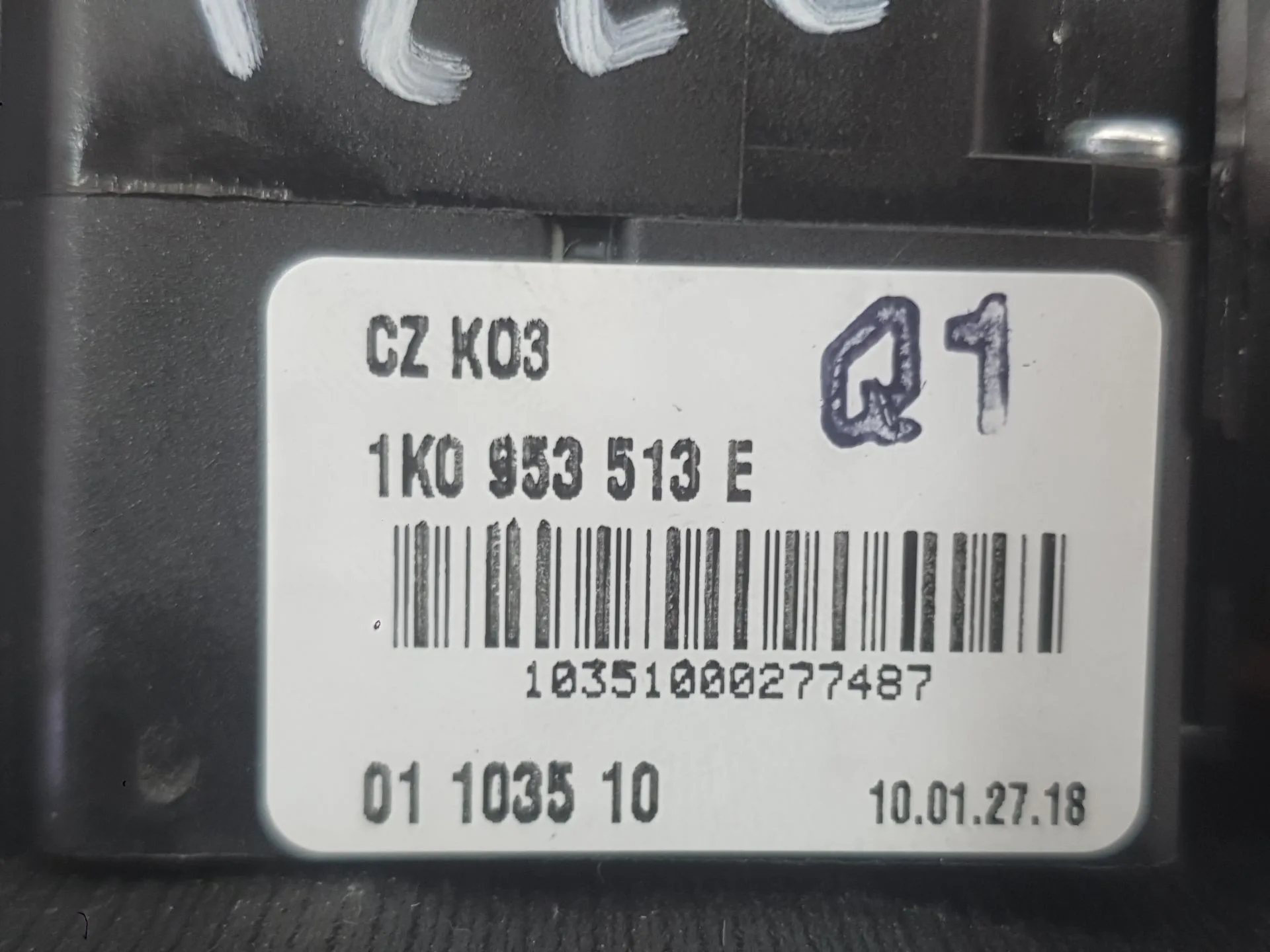 Mando Luces para Volkswagen Golf Vi (5K1)