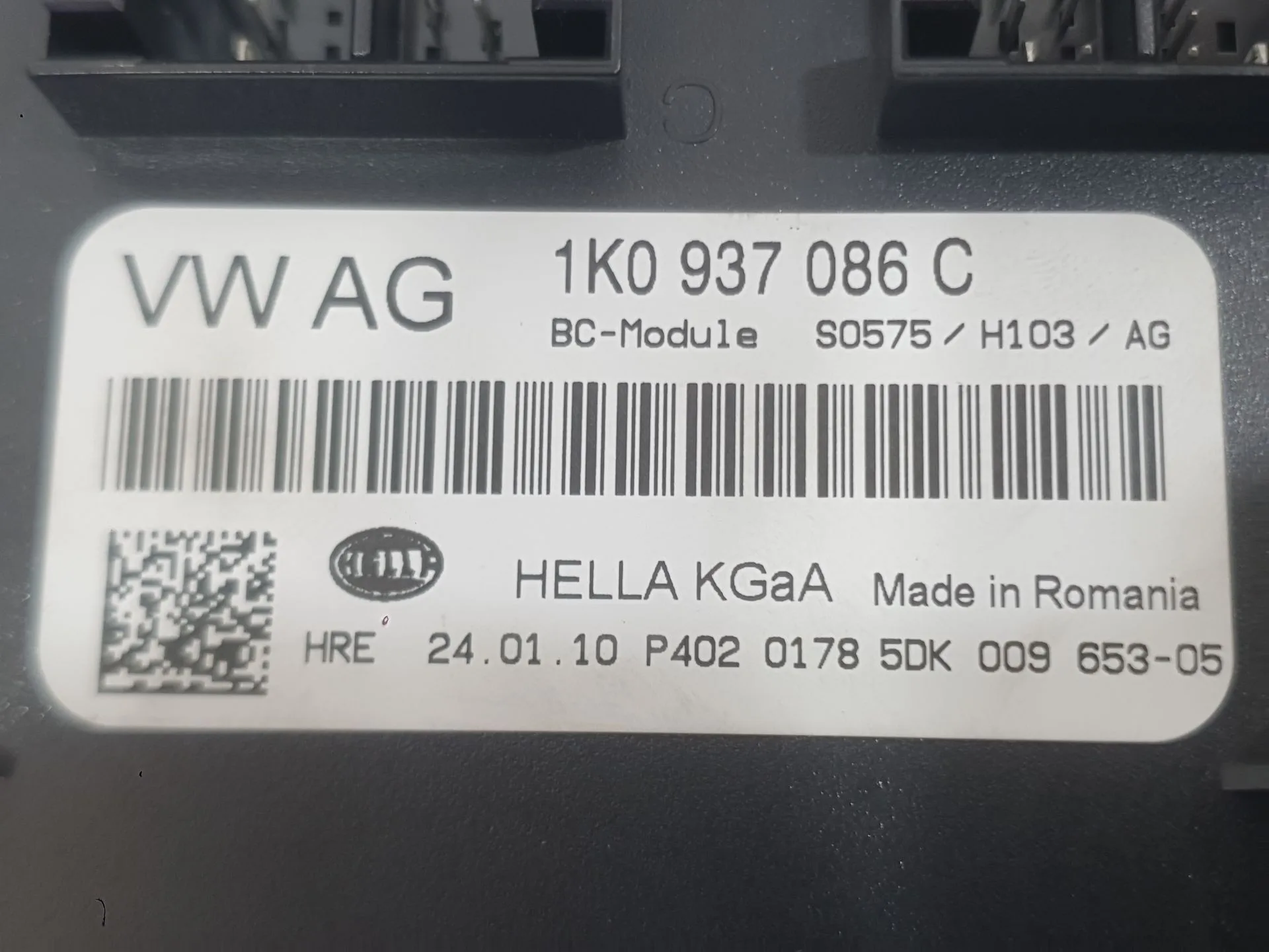Caja Reles / Fusibles para Volkswagen Golf Vi (5K1)