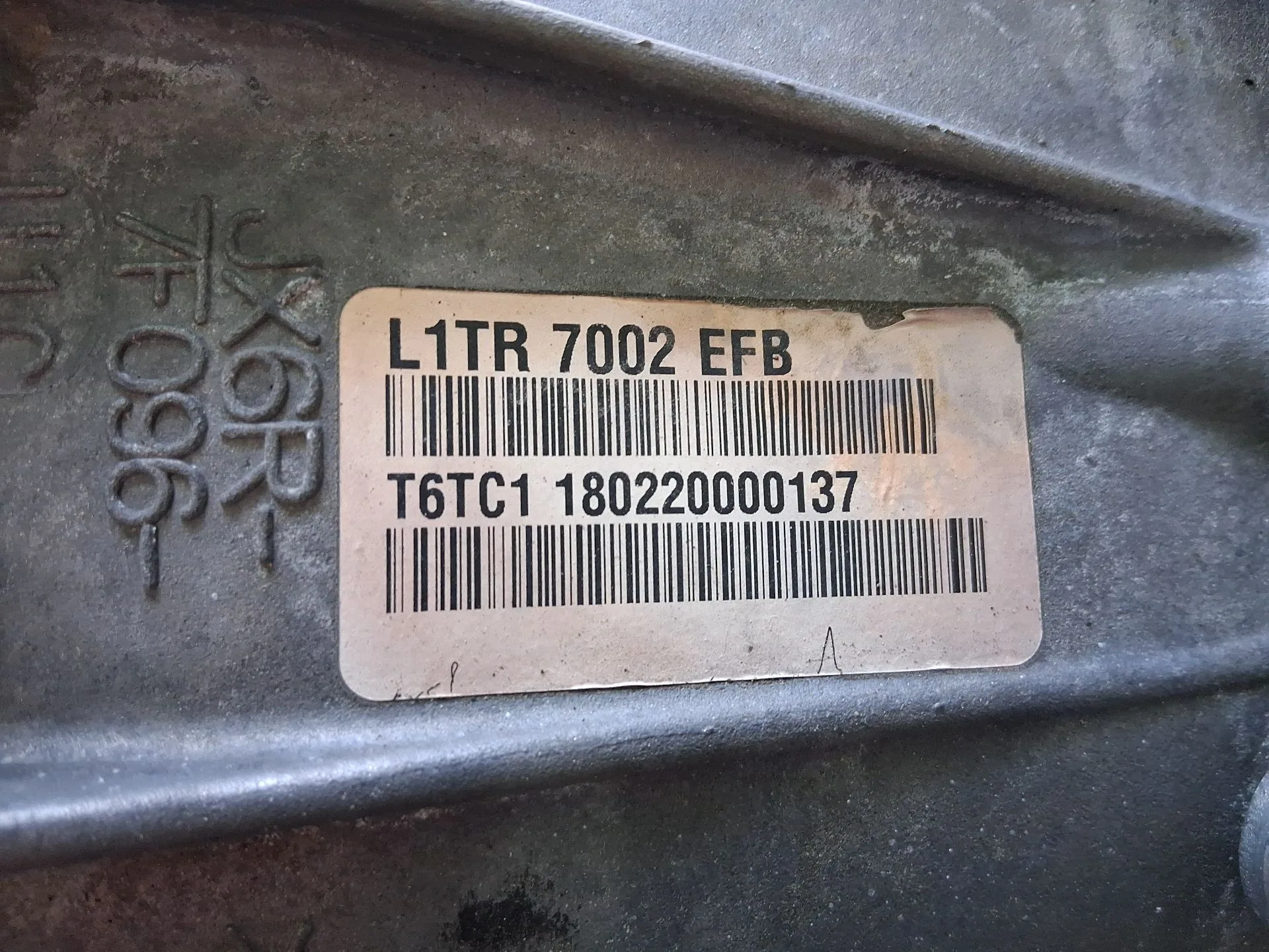 Caja Cambios para Ford Puma (J2K, Cf7)