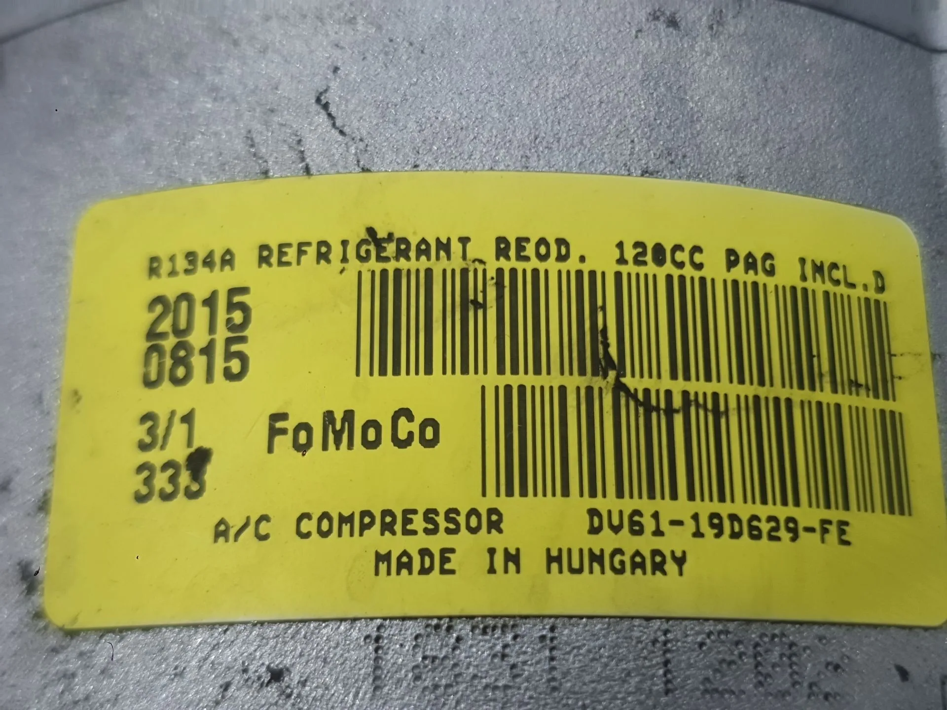Compresor Aire Acondicionado para Ford Focus Iii