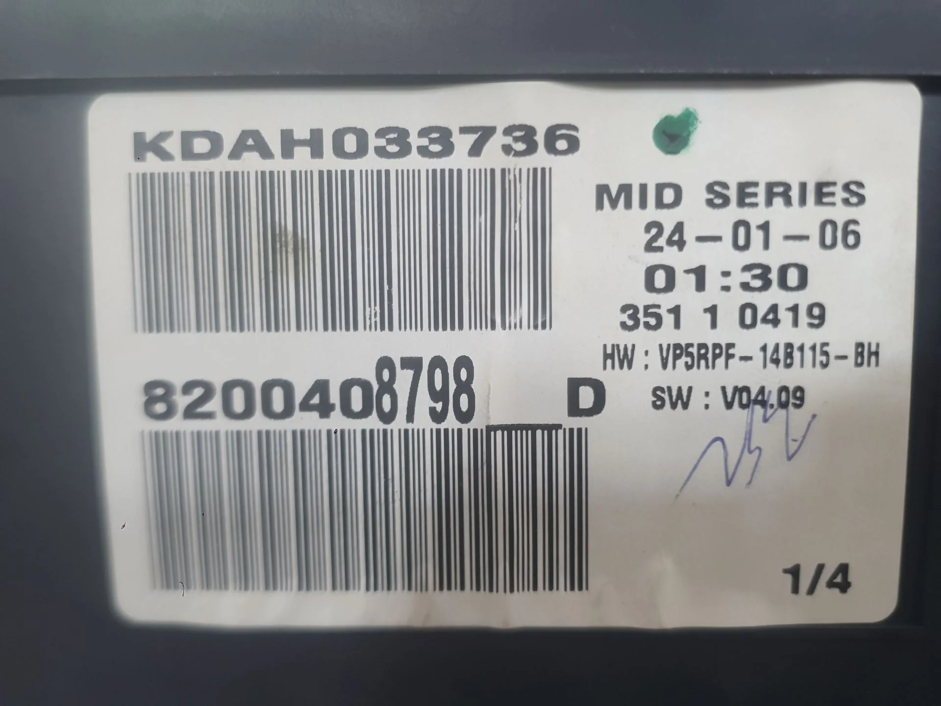 Cuadro Instrumentos para Renault Megane Ii (Bm0/1_, Cm0/1_)