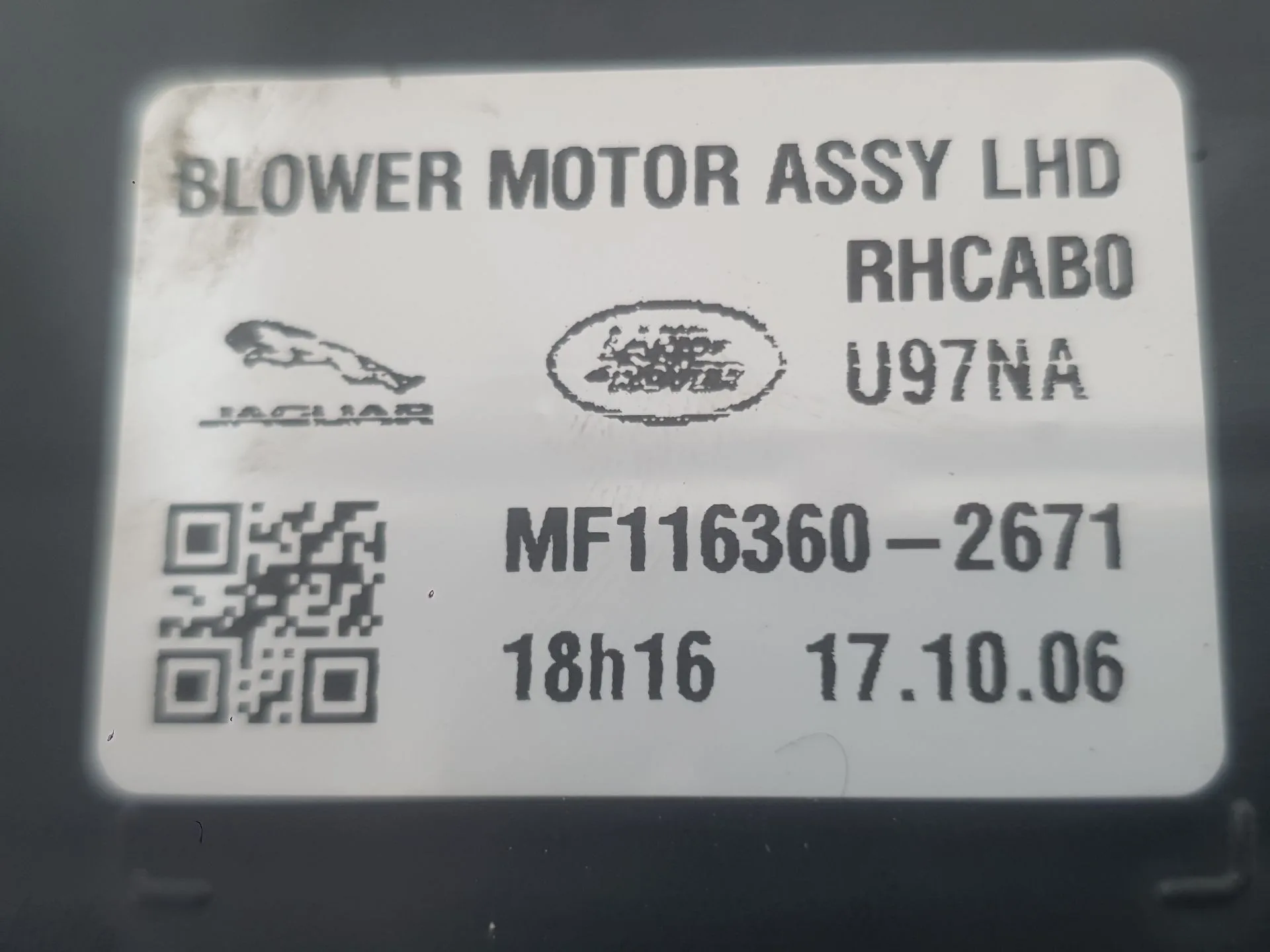 Motor Calefaccion para Jaguar F-Pace (X761)