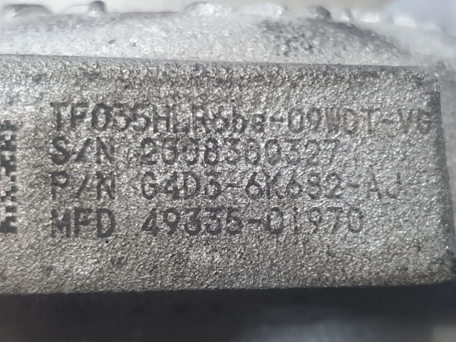 Turbocompresor para Jaguar F-Pace (X761)
