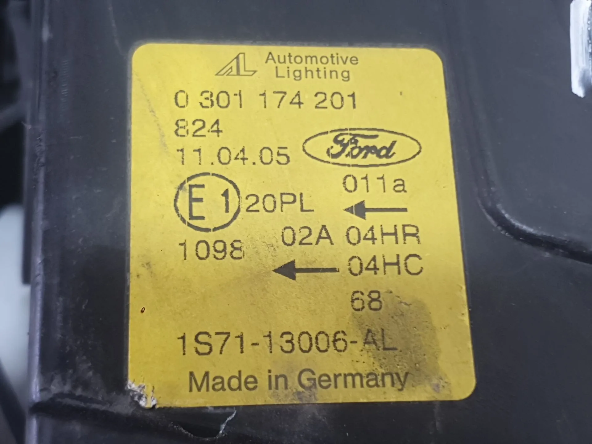 Faro Izquierdo para Ford Mondeo Iii (B5Y)
