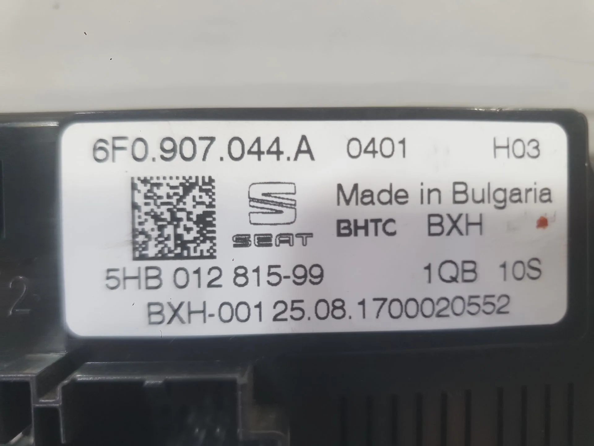 Mando Climatizador para Seat Arona (Kj7, Kjp)