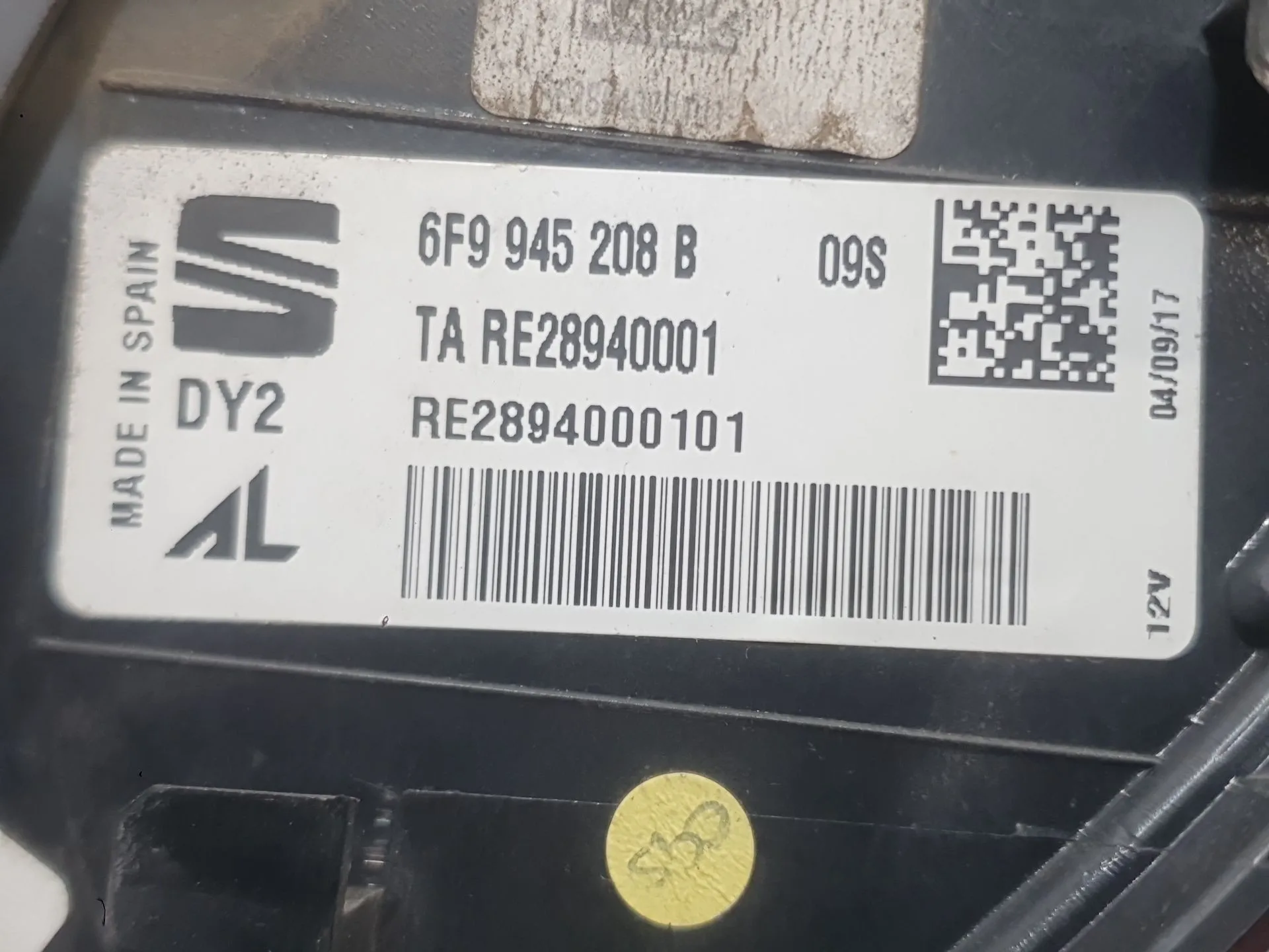 Piloto Trasero Derecho Exterior para Seat Arona (Kj7, Kjp)