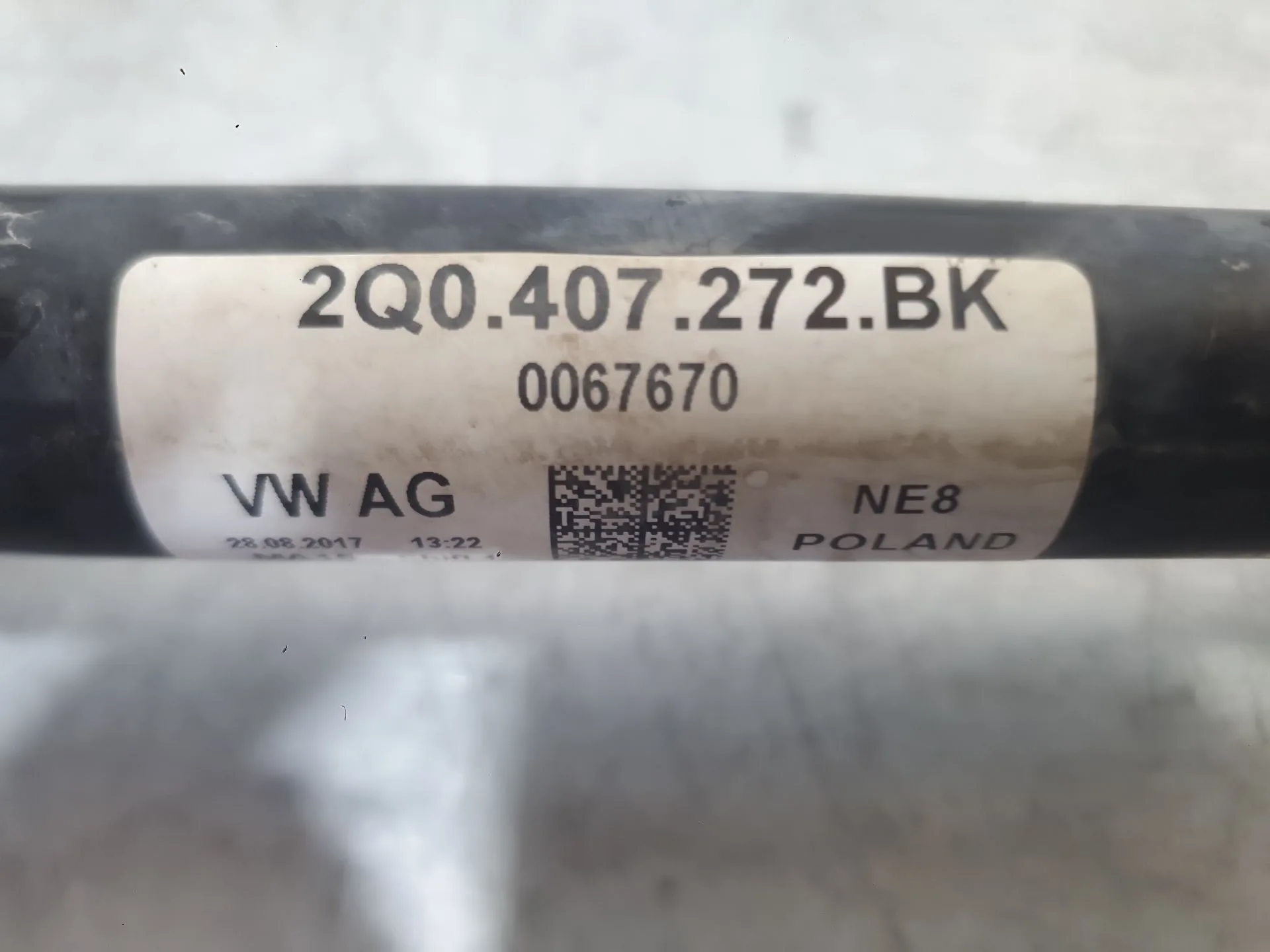 Transmision Delantera Derecha para Seat Arona (Kj7, Kjp)