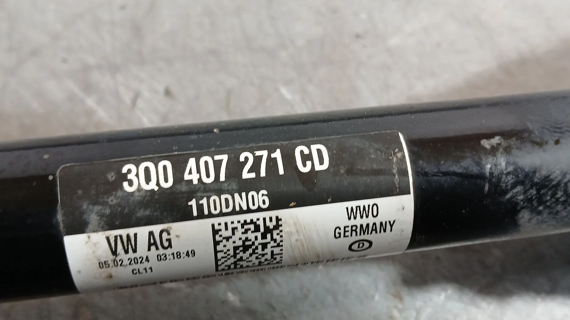 Transmision Delantera Izquierda para Seat Ateca (Kh7, Khp)