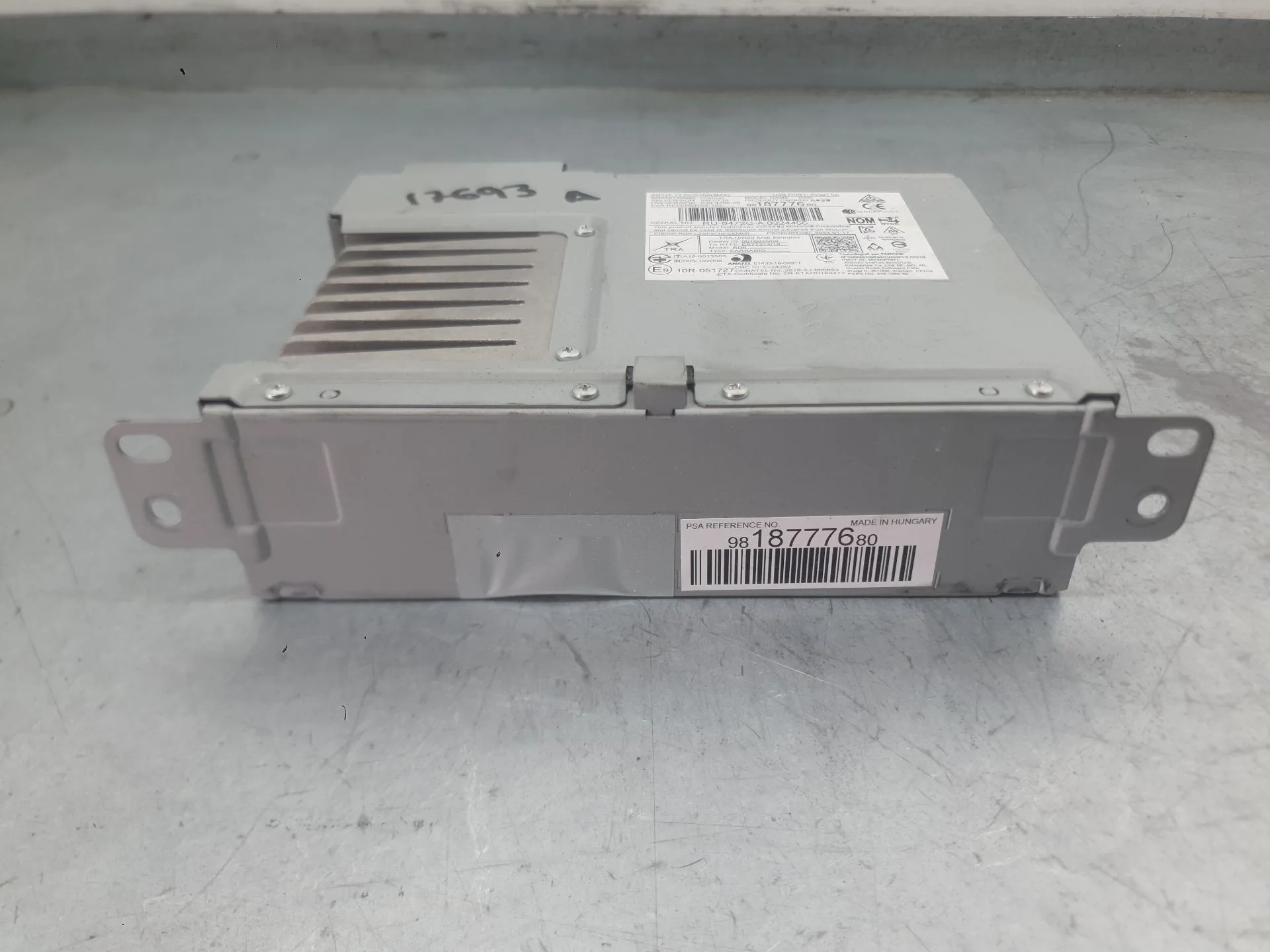 Sistema Audio / Radio para Citroën Jumpy Iii Furgoneta (V_)