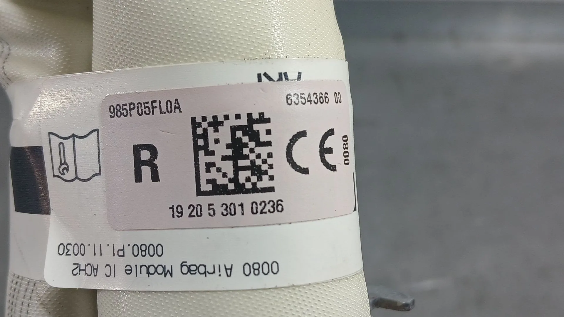 Airbag Cortina Delantero Derecho para Nissan Micra V (K14)