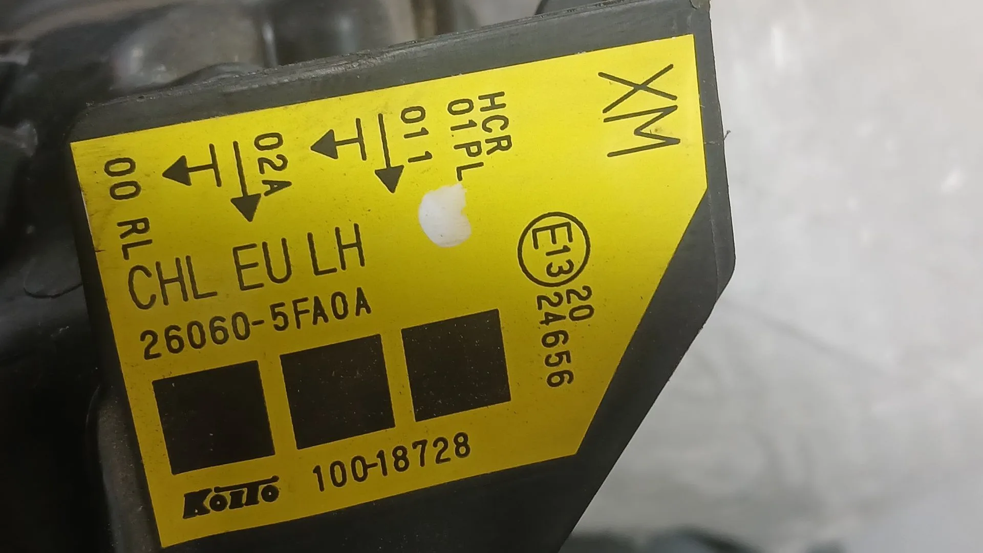 Faro Izquierdo para Nissan Micra V (K14)
