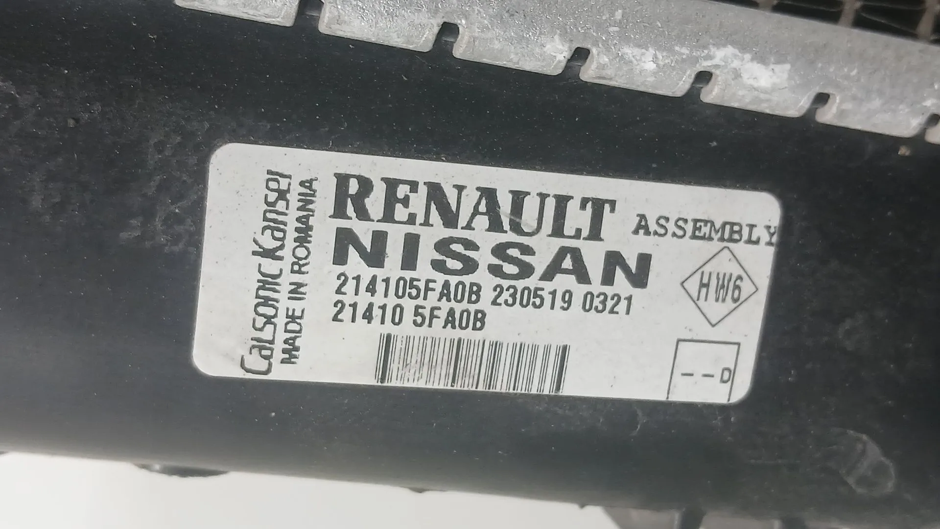 Radiador Agua para Nissan Micra V (K14)