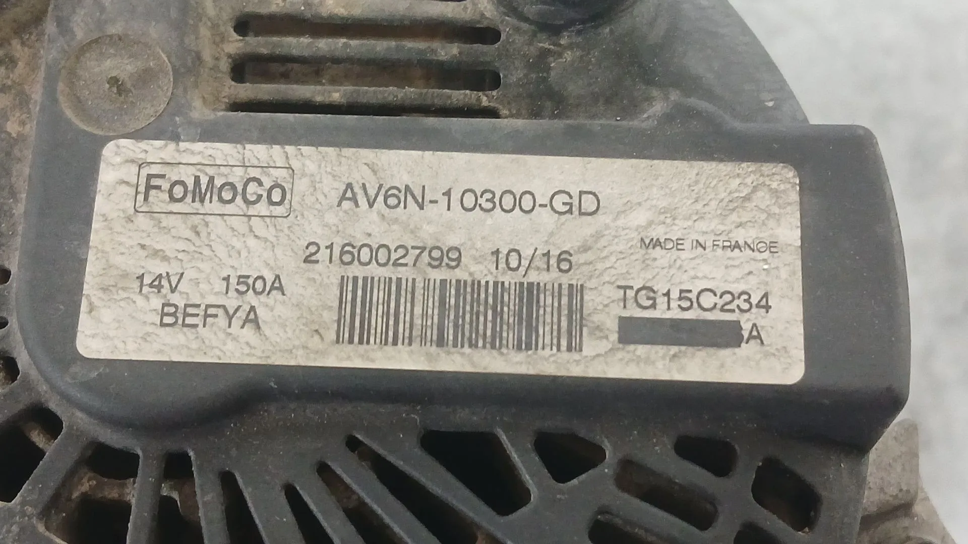 Alternador para Ford Ecosport