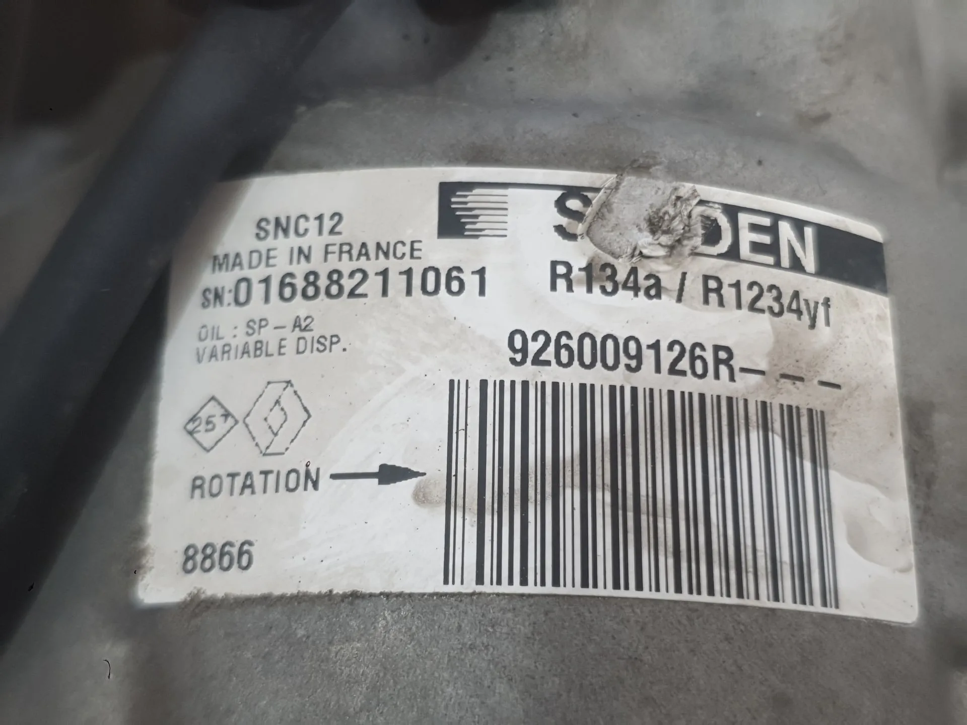 Compresor Aire Acondicionado para Renault Clio V (B7_)