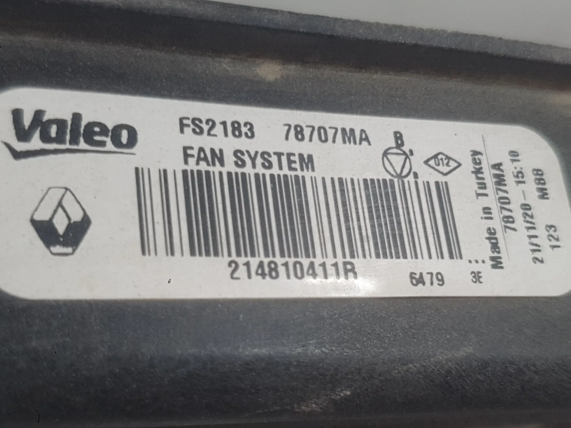 Electroventilador para Renault Clio V (B7_)