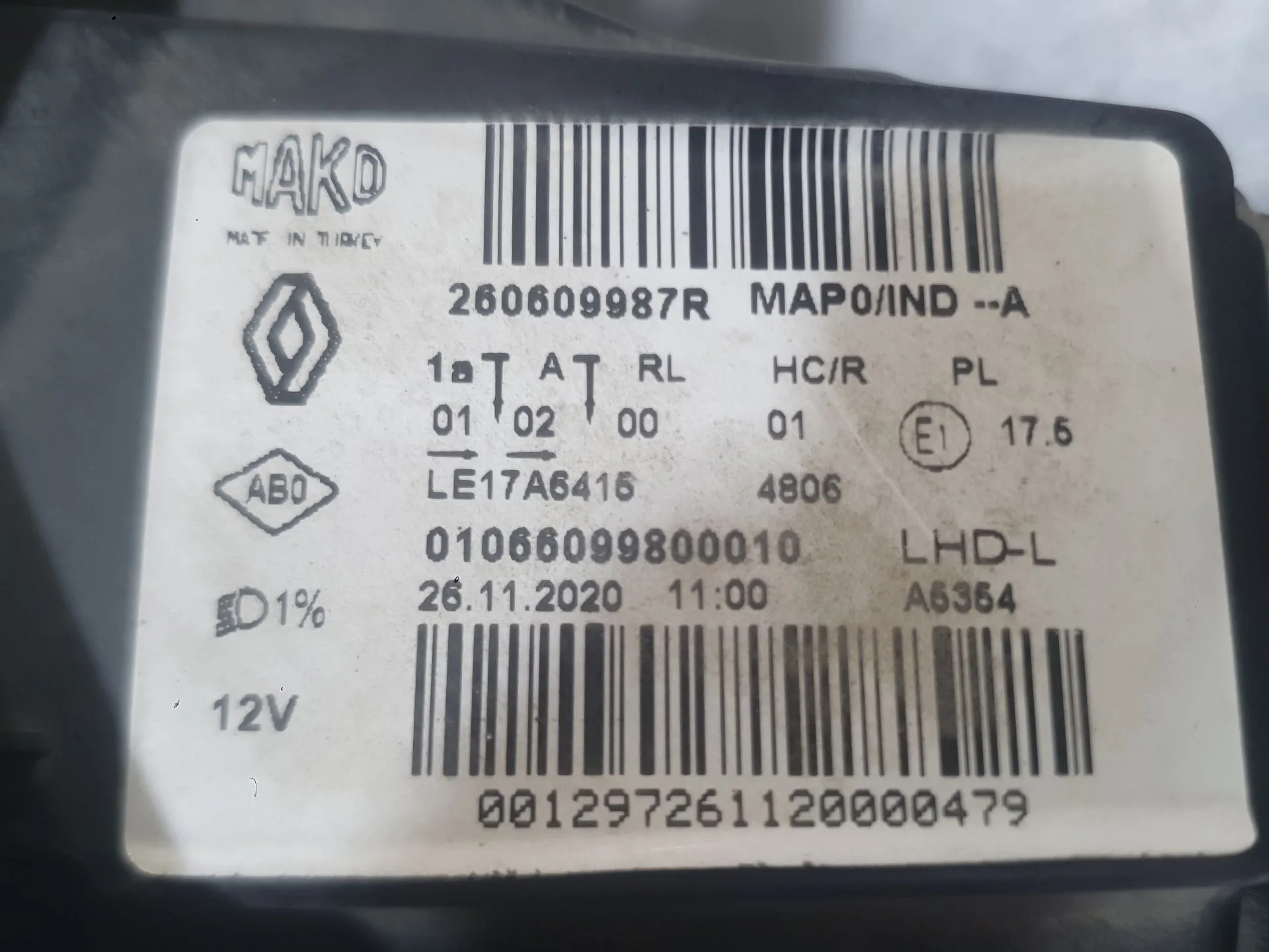 Faro Izquierdo para Renault Clio V (B7_)
