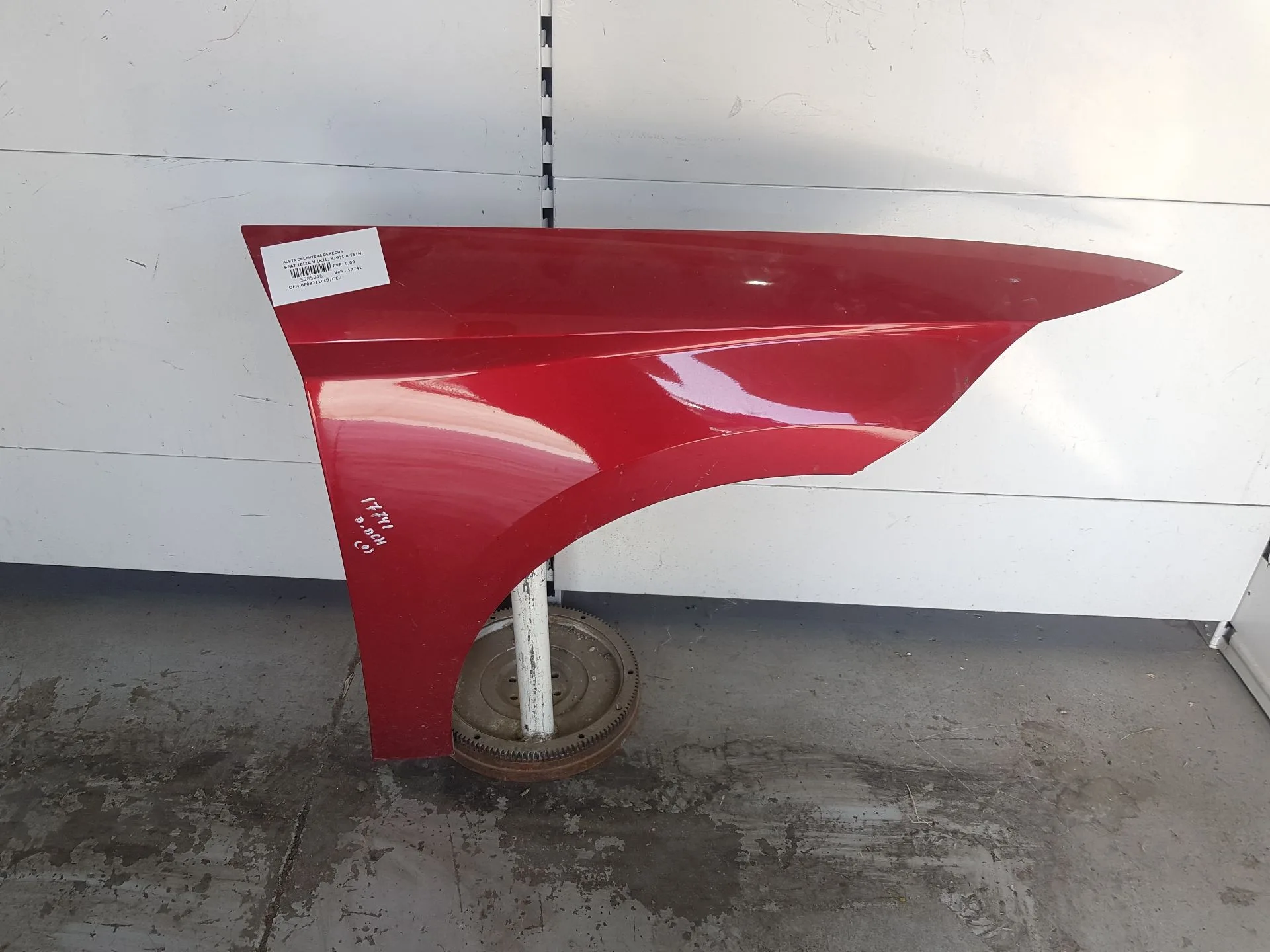Aleta Delantera Derecha para Seat Ibiza V (Kj1, Kjg)