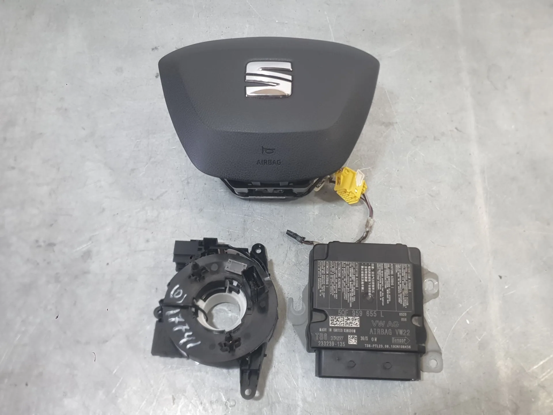Kit Airbag para Seat Ibiza V (Kj1, Kjg)