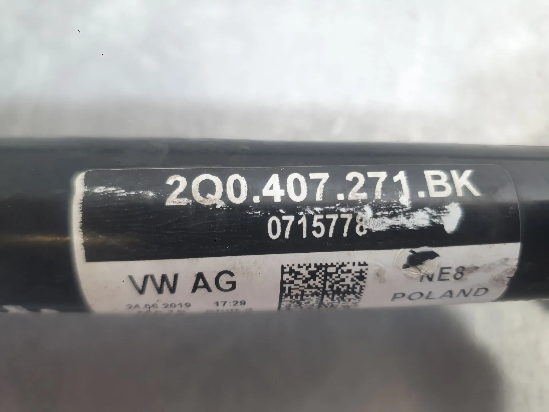 Transmision Delantera Izquierda para Seat Ibiza V (Kj1, Kjg)