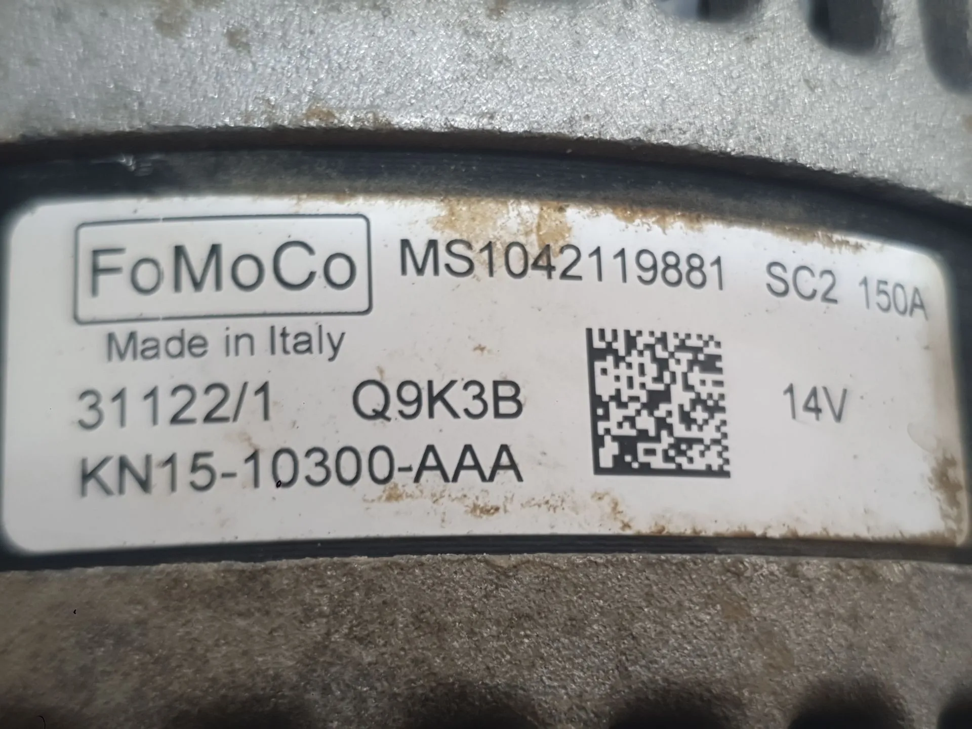 Alternador para Ford Ecosport