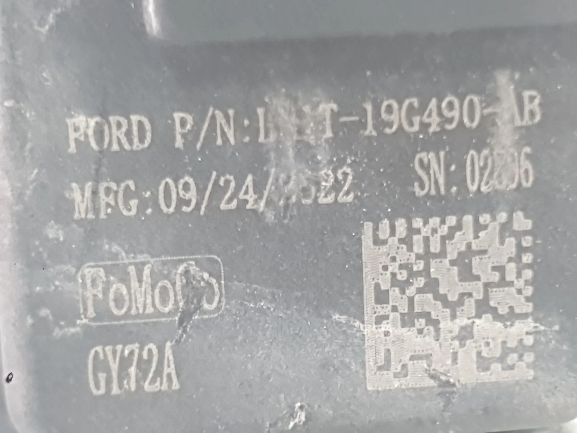 Camara Vision Trasera para Ford Ecosport