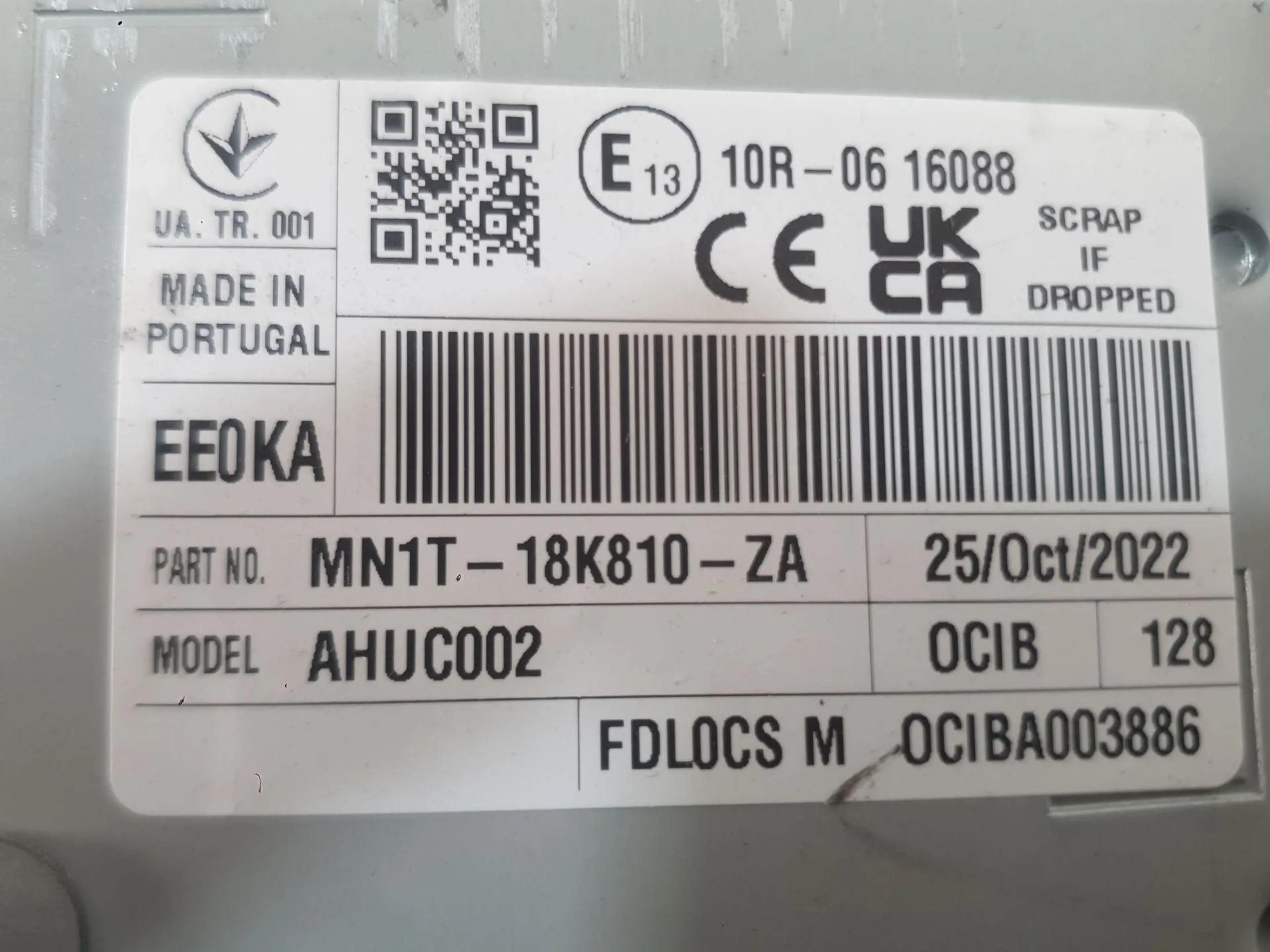 Sistema Audio / Radio para Ford Ecosport