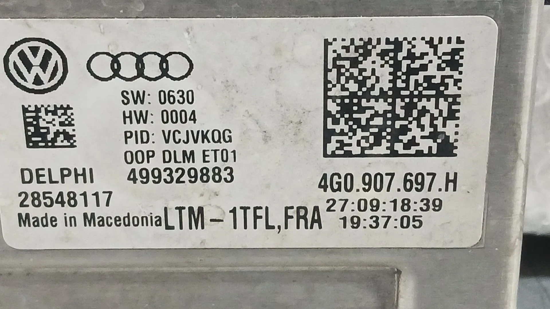 Centralita Faro para Volkswagen Tiguan (Ad1, Ax1)