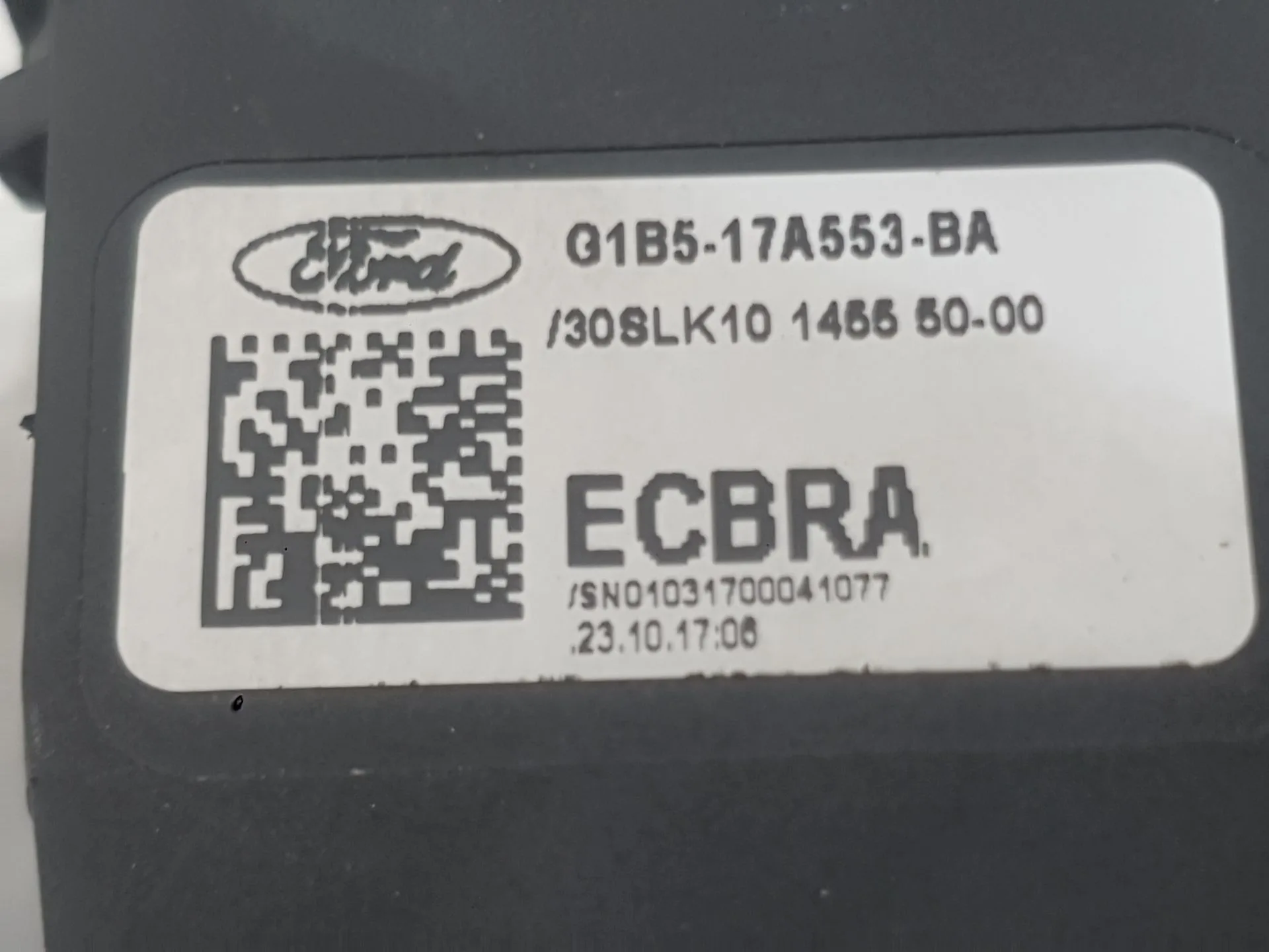 Mando Limpia para Ford Ka+ Iii (Uk, Fk)