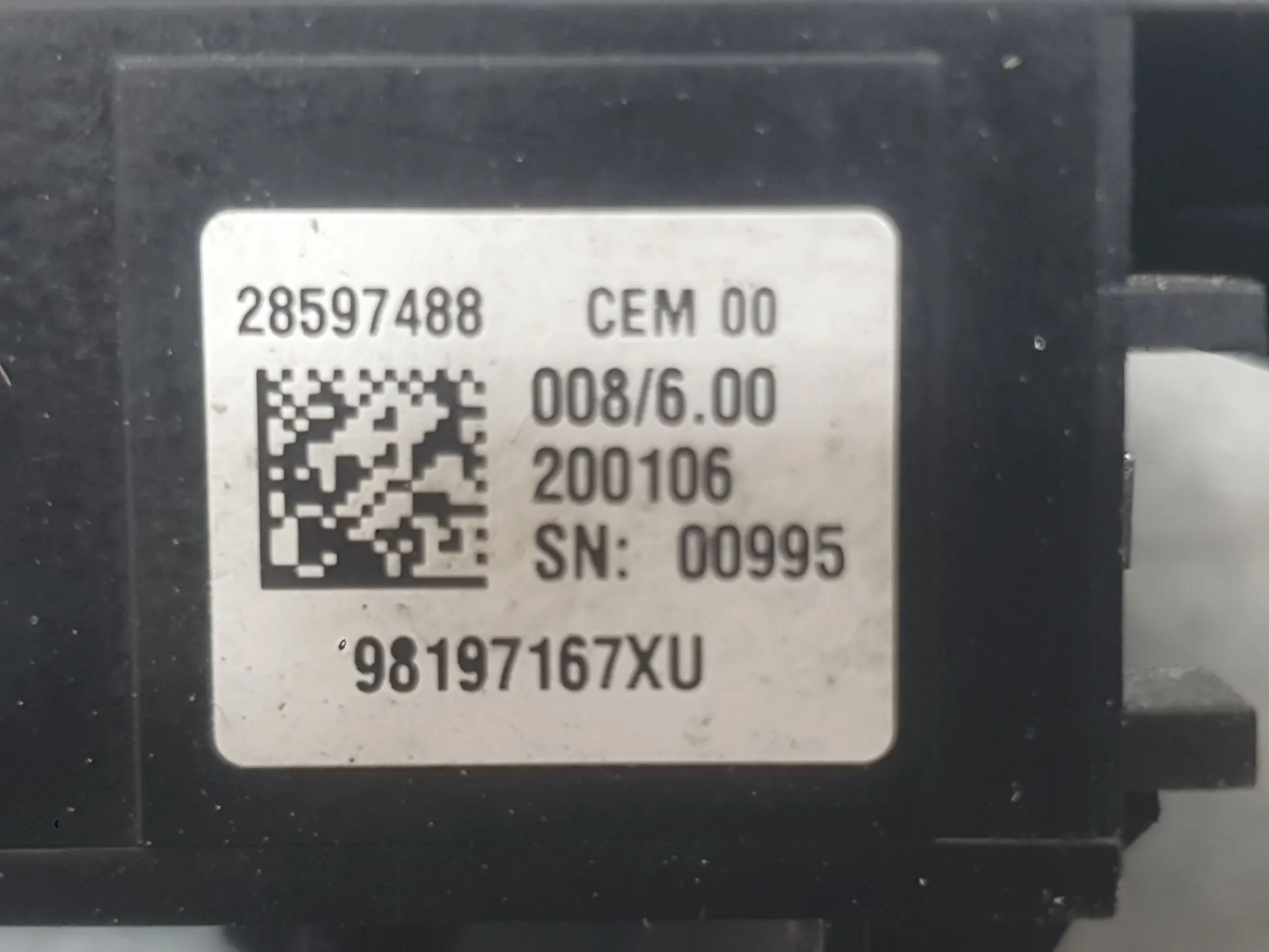 Mando Multifuncion para Citroën C5 Aircross (Ac_, Aj_, Ar_, A4_)
