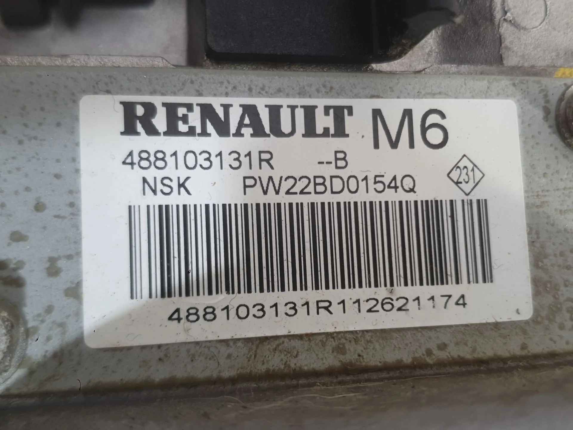 Columna Direccion para Renault Scenic Iii (Jz0/1_)