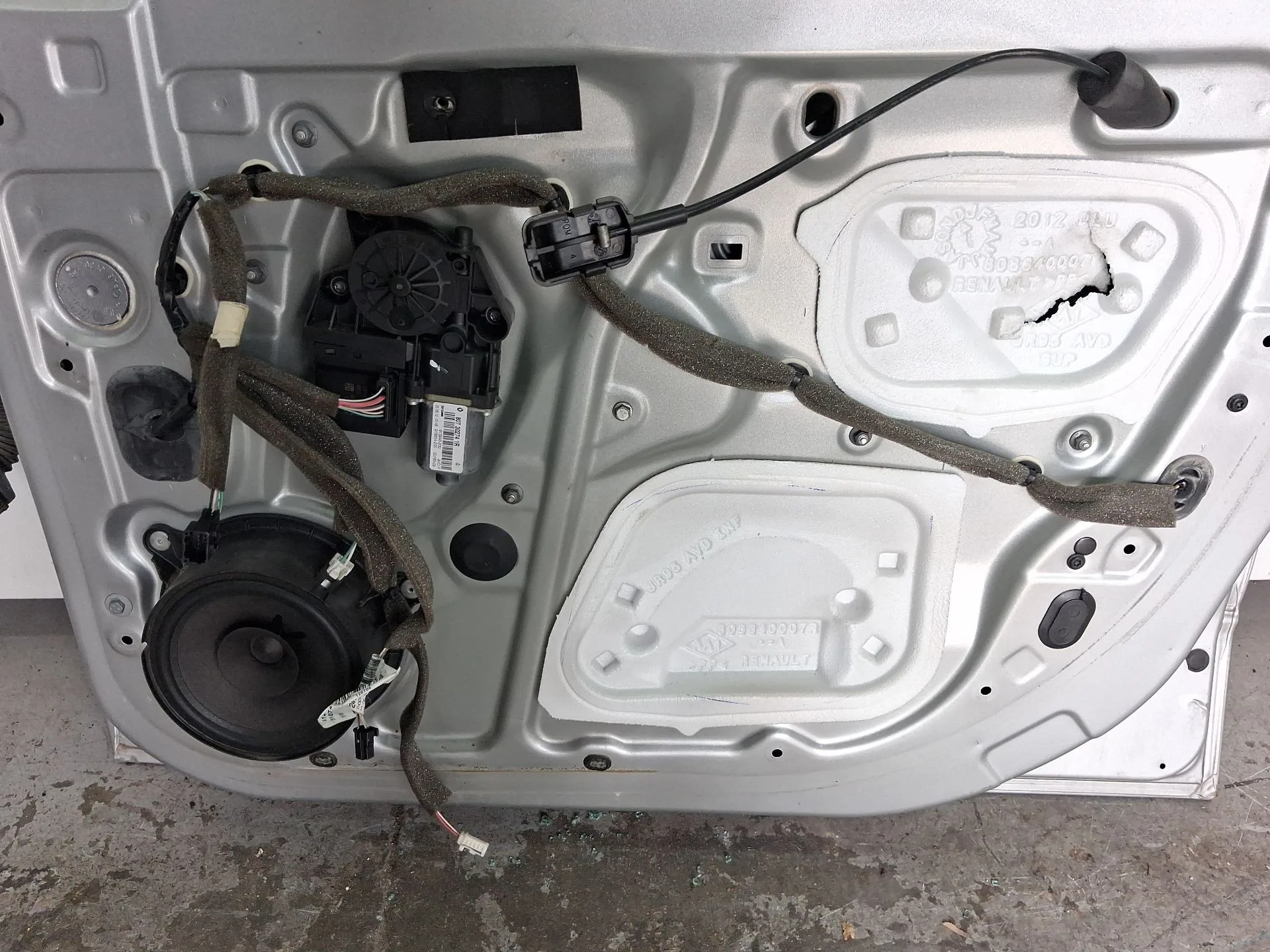 Elevalunas Delantero Derecho para Renault Scenic Iii (Jz0/1_)