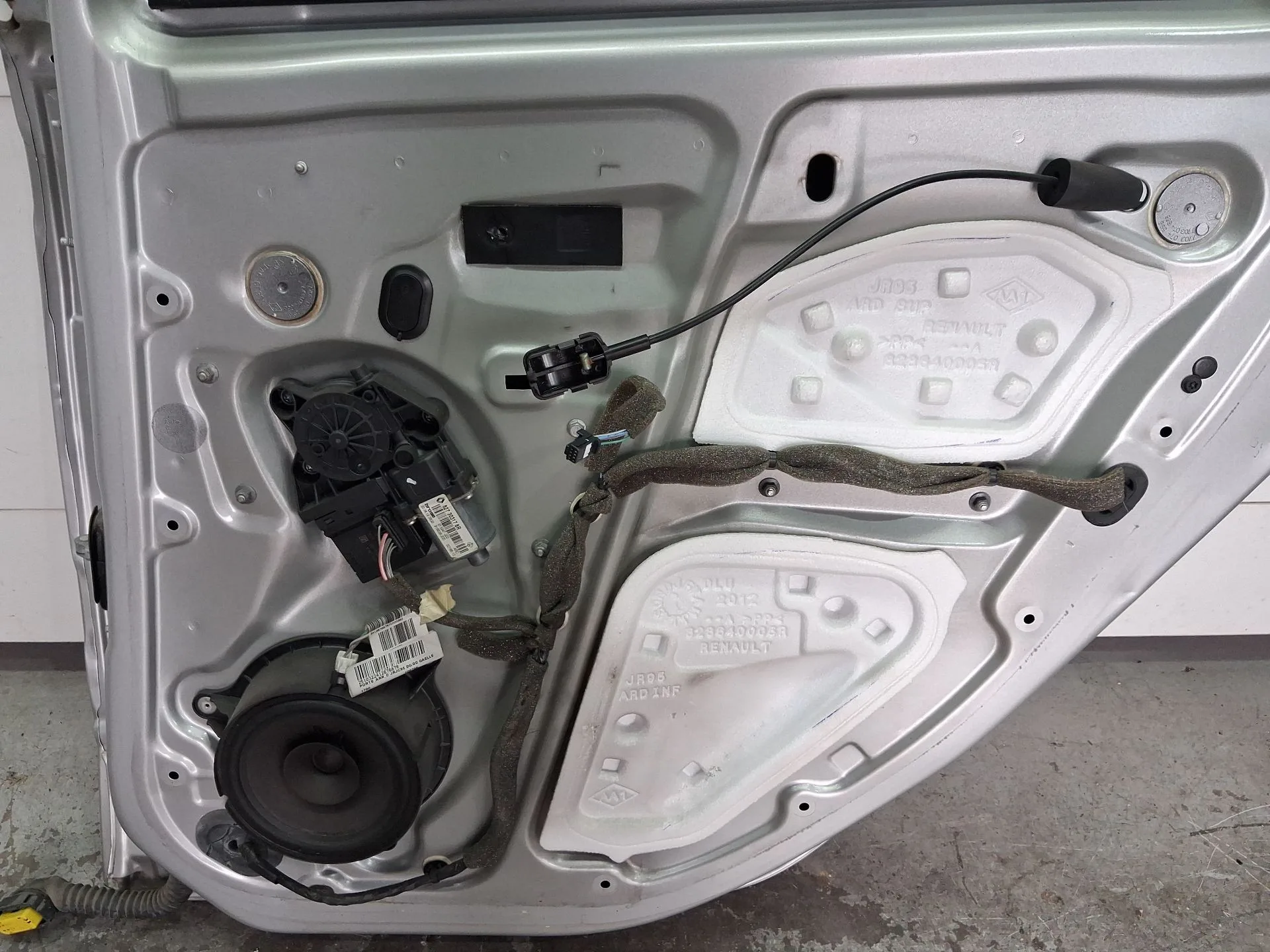 Elevalunas Trasero Derecho para Renault Scenic Iii (Jz0/1_)