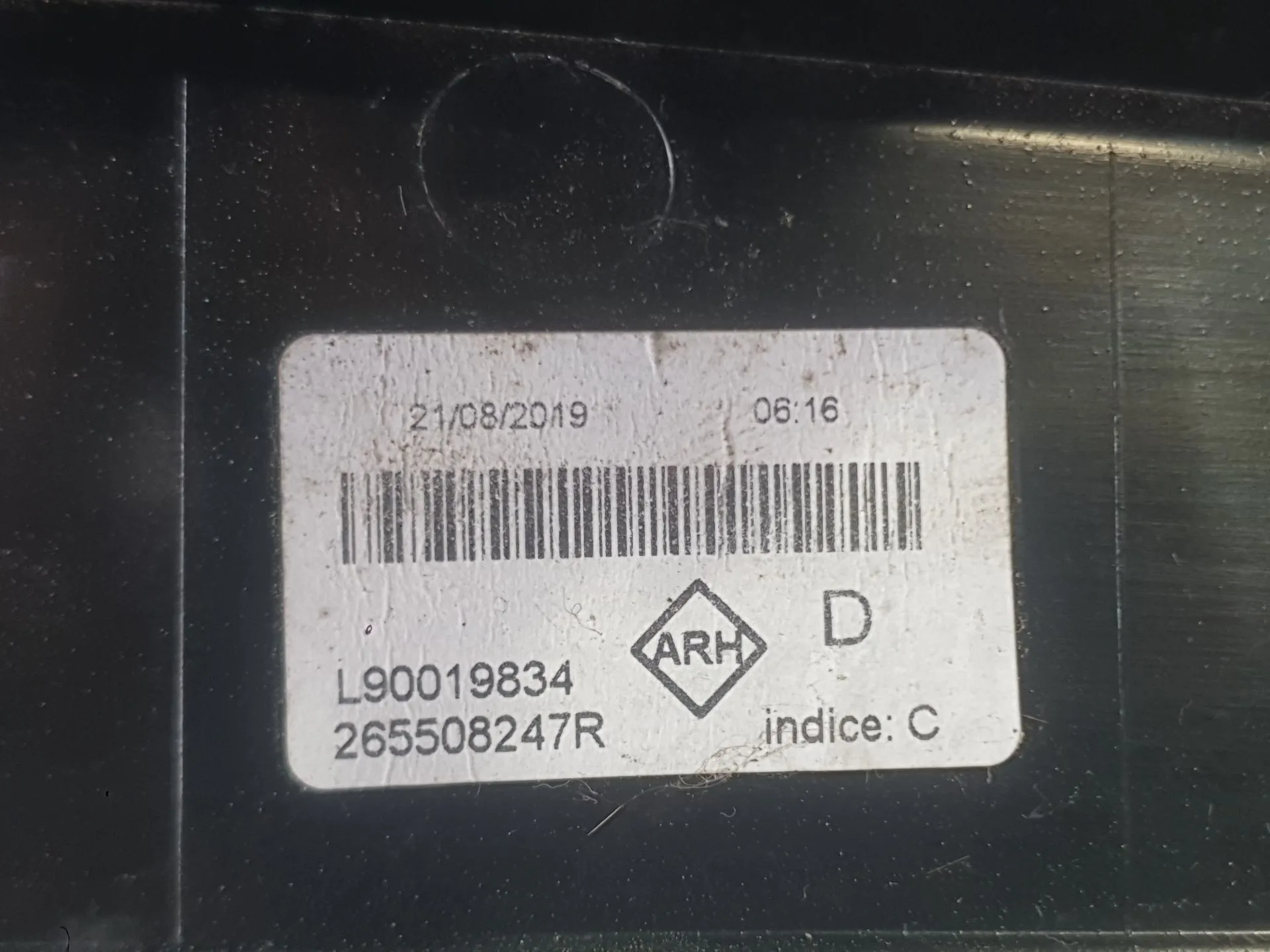 Piloto Trasero Derecho Exterior para Renault Scenic Iii (Jz0/1_)