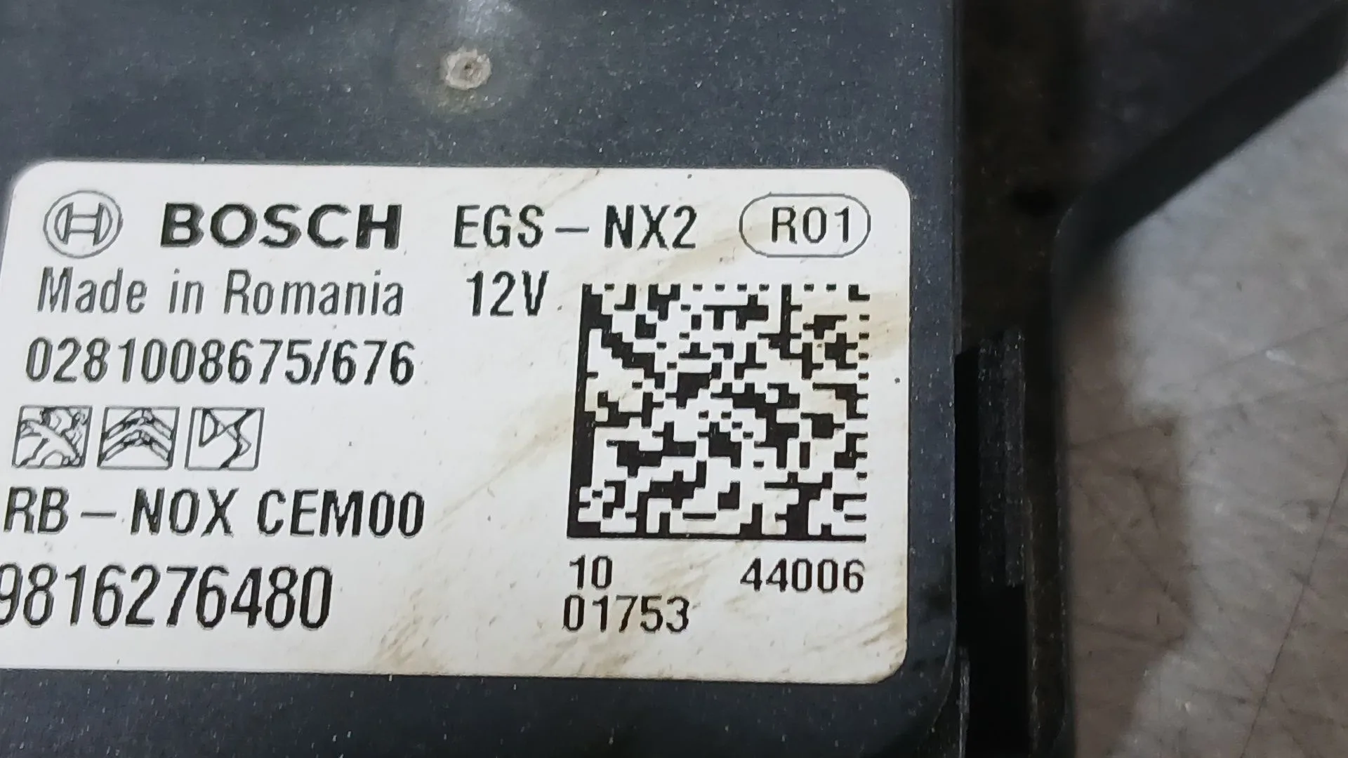 Sonda Lambda para Citroën C3 Iii (Sx)