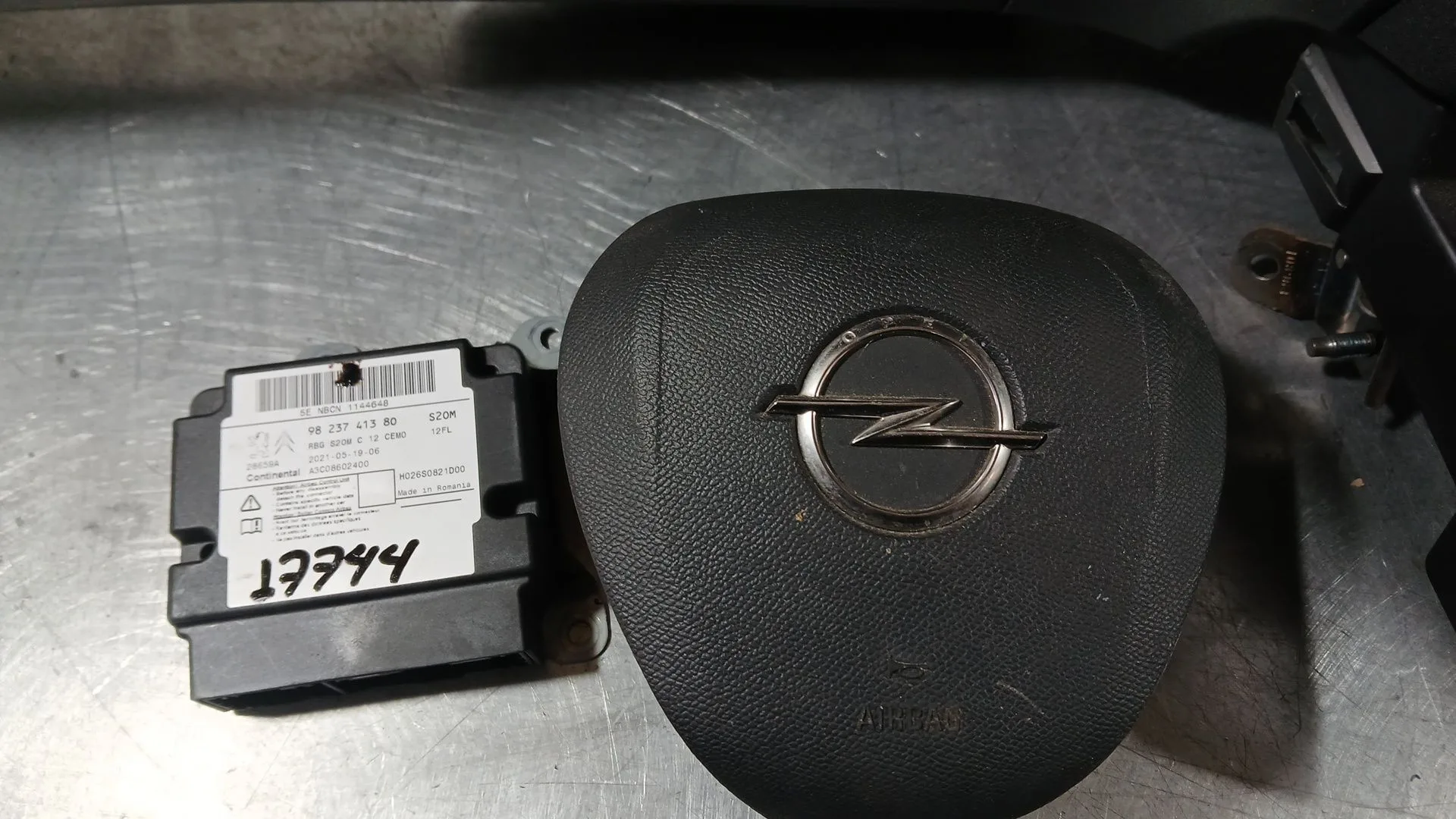 Kit Airbag para Opel Corsa F (P2Jo)