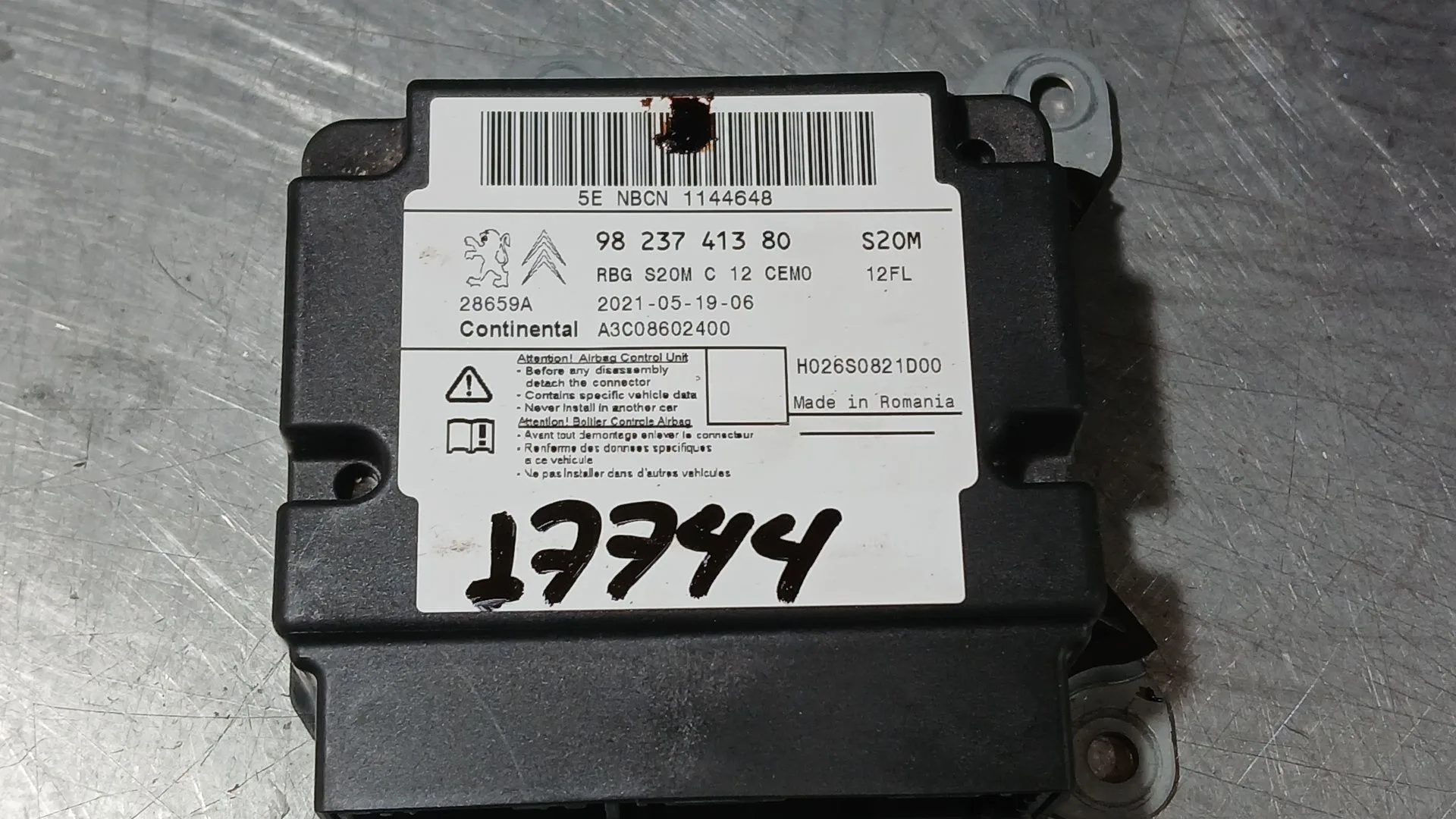 Kit Airbag para Opel Corsa F (P2Jo)